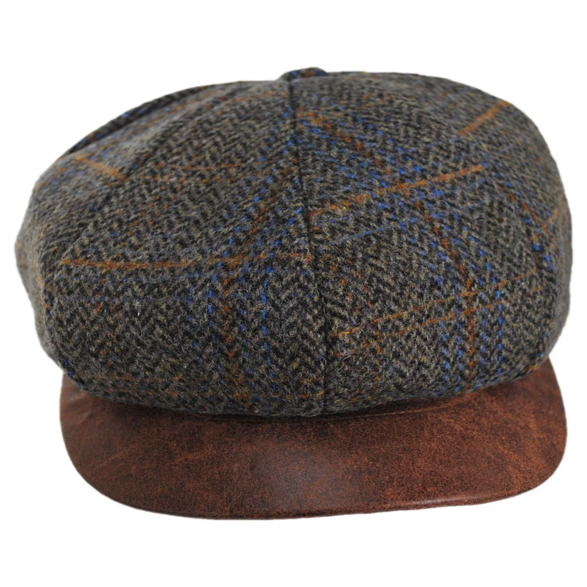 Finnbar Wool Blend Tweed Newsboy Cap - Image 2