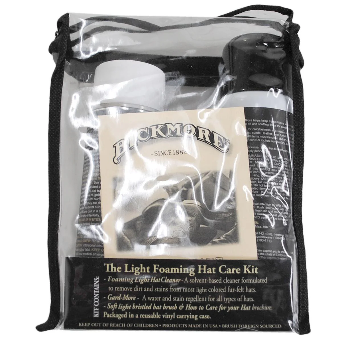 Foaming Light Hat Care Kit - Image 3