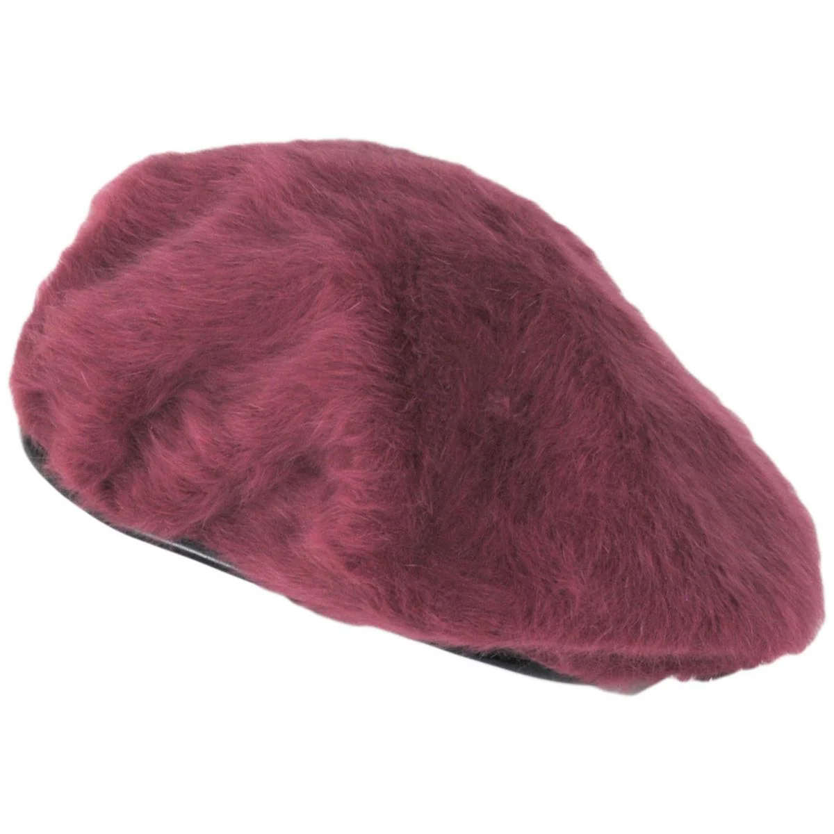Furgora Big Monty Military Beret - Cranberry