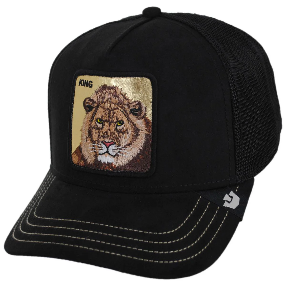 Golden King Mesh Trucker Snapback Baseball Cap