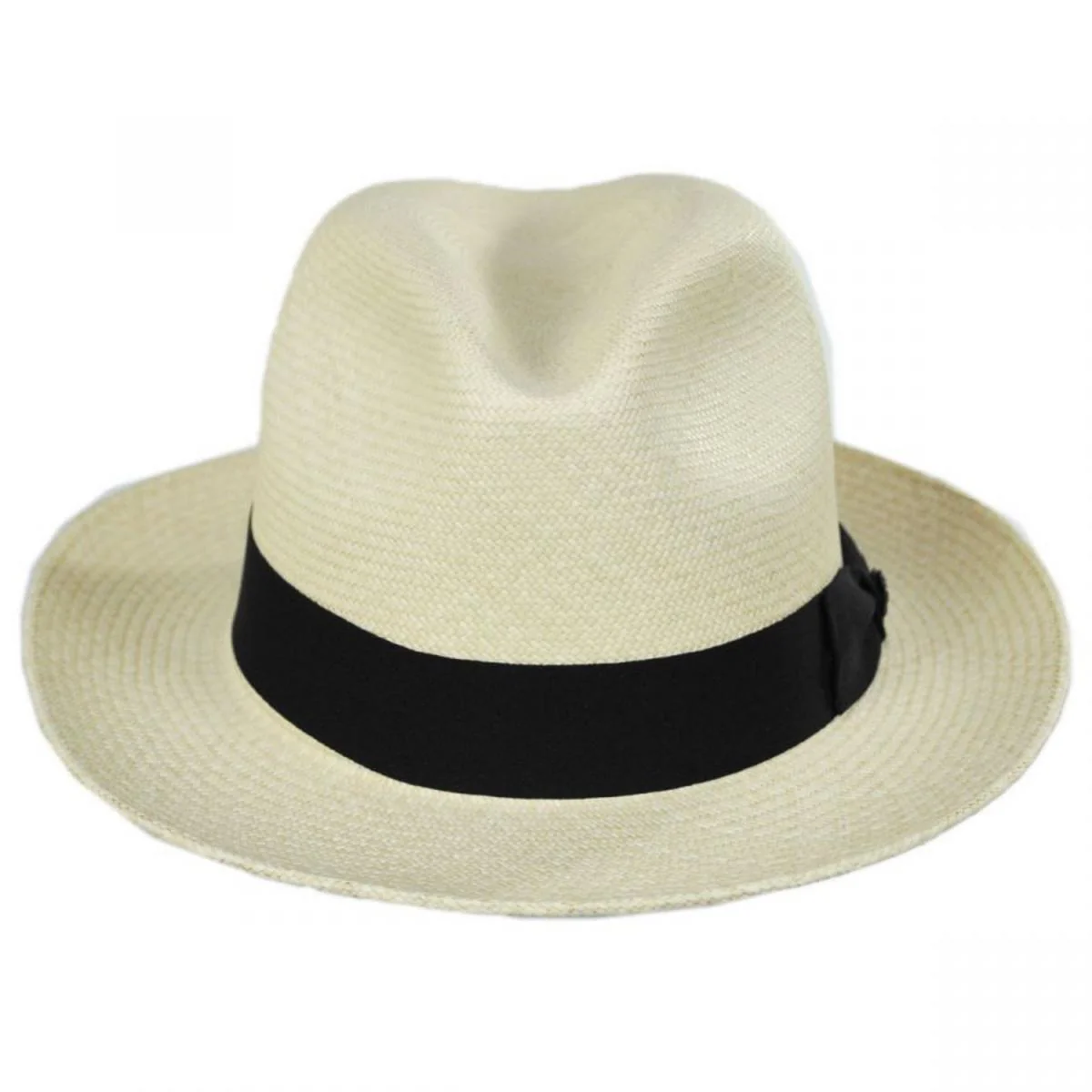 Grade 8 Panama Straw Fedora Hat - Image 2