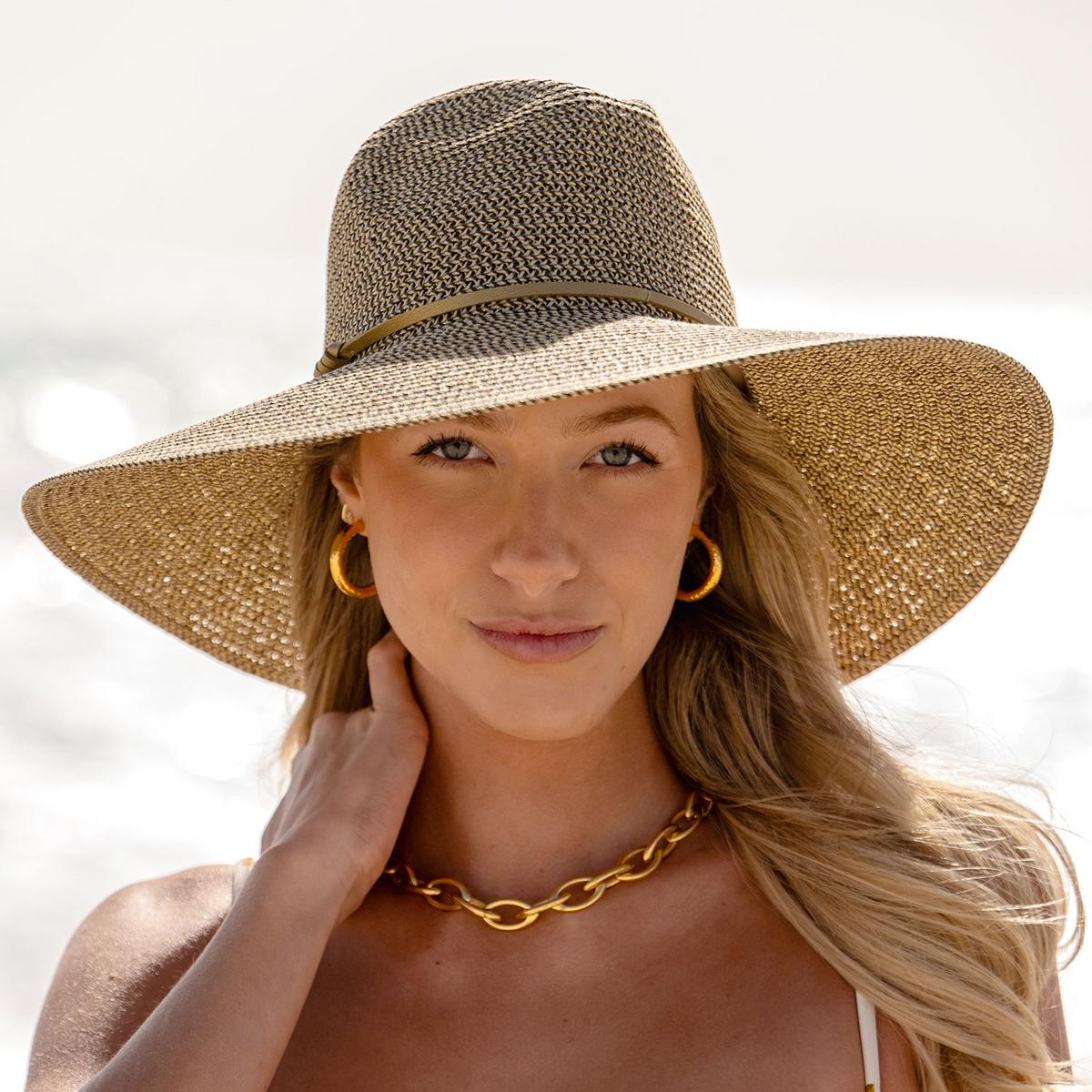 Harper Toyo Braid Wide Brim Fedora Hat - Image 10