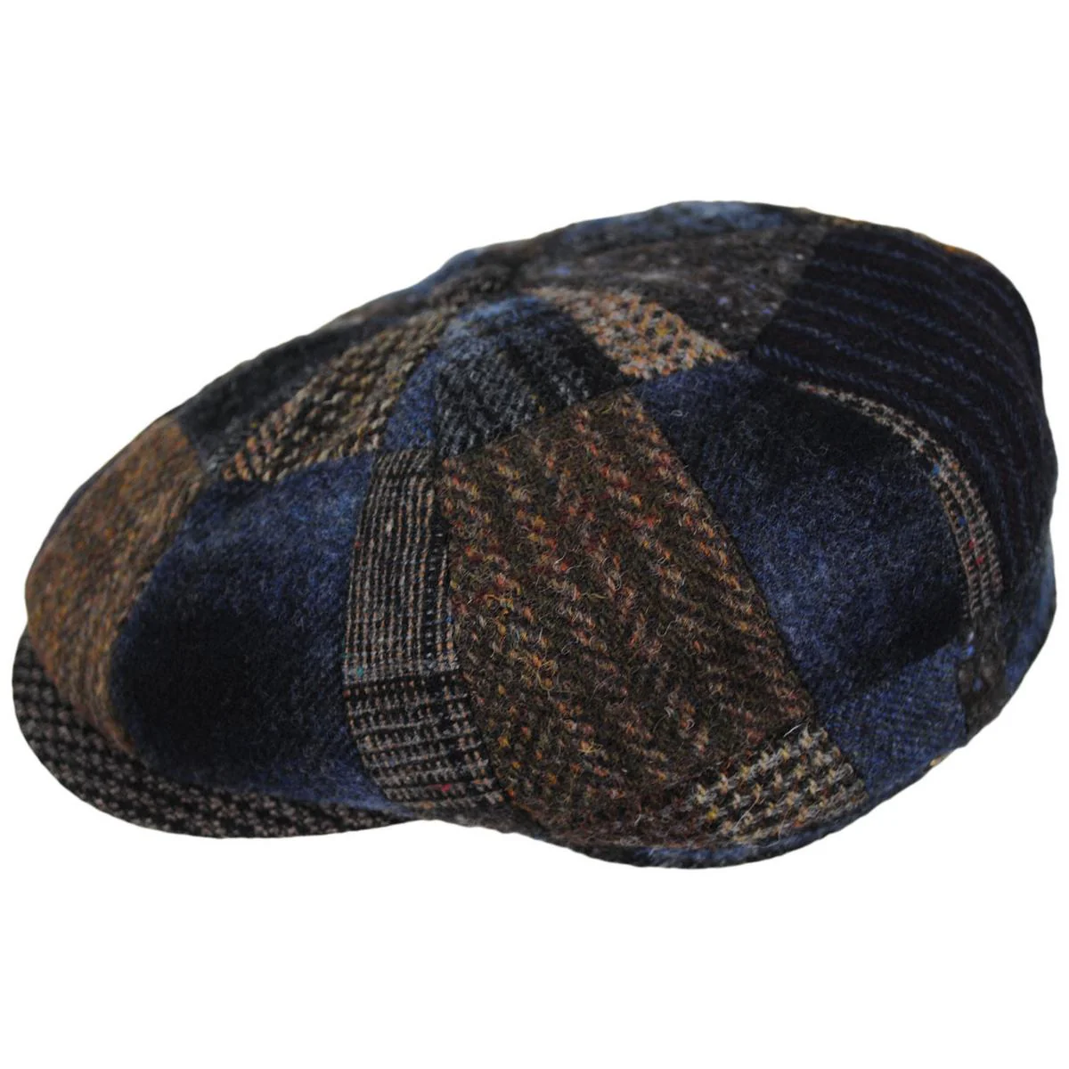 Hatteras Patchwork Newsboy Cap - Image 3