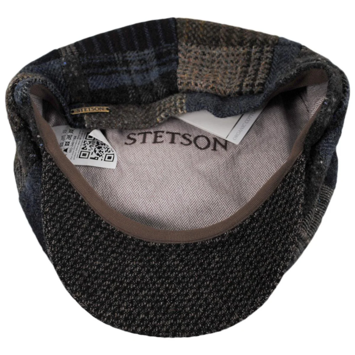 Hatteras Patchwork Newsboy Cap - Image 4