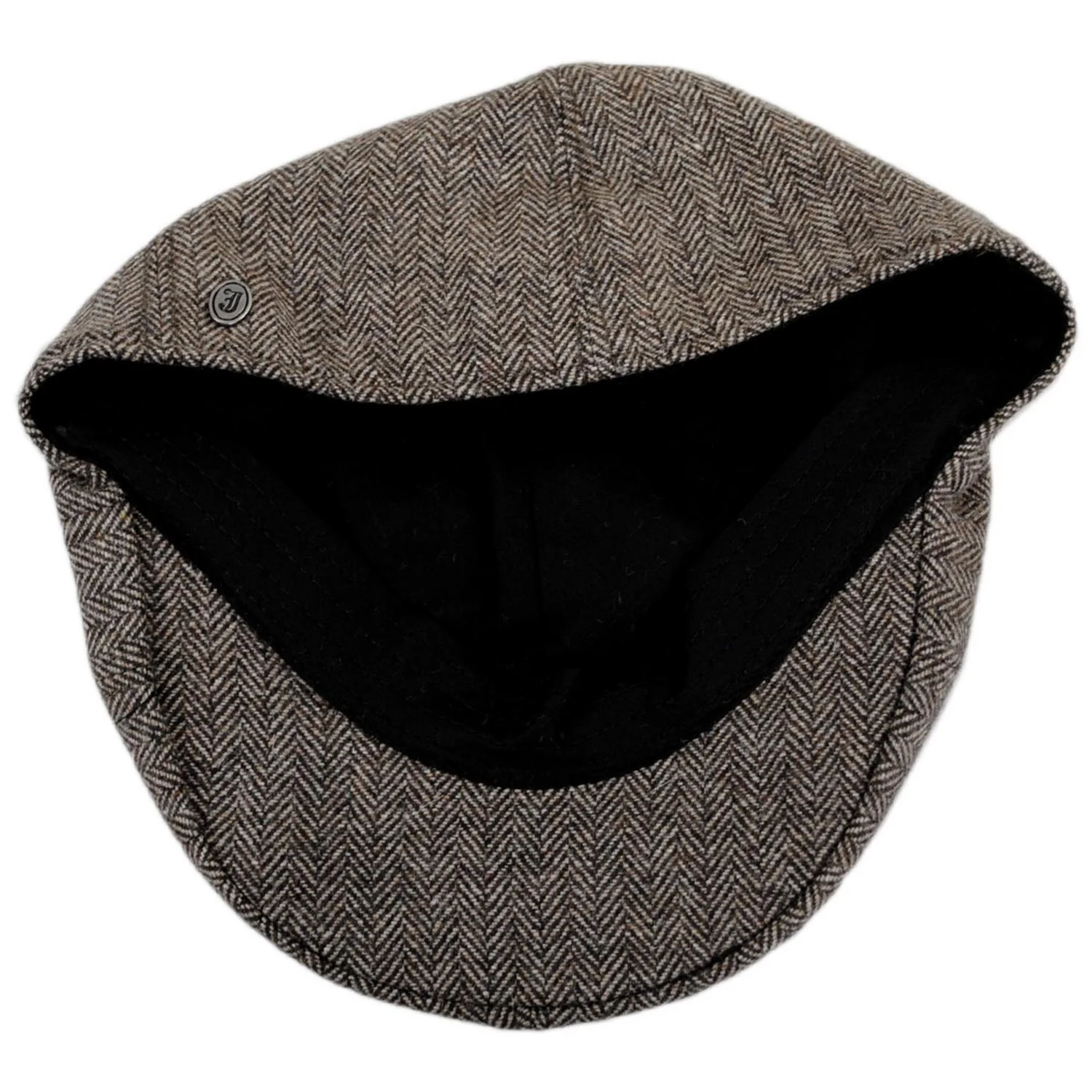 Herringbone Wool Blend Duckbill Ivy Cap - Image 11