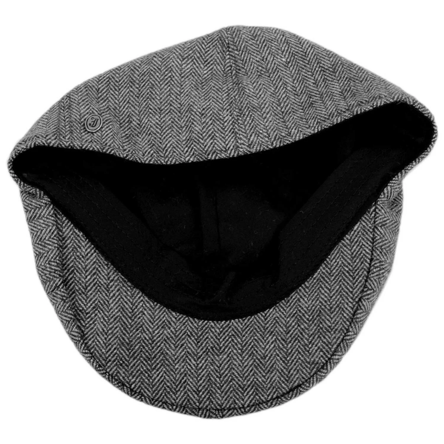 Herringbone Wool Blend Duckbill Ivy Cap - Image 7