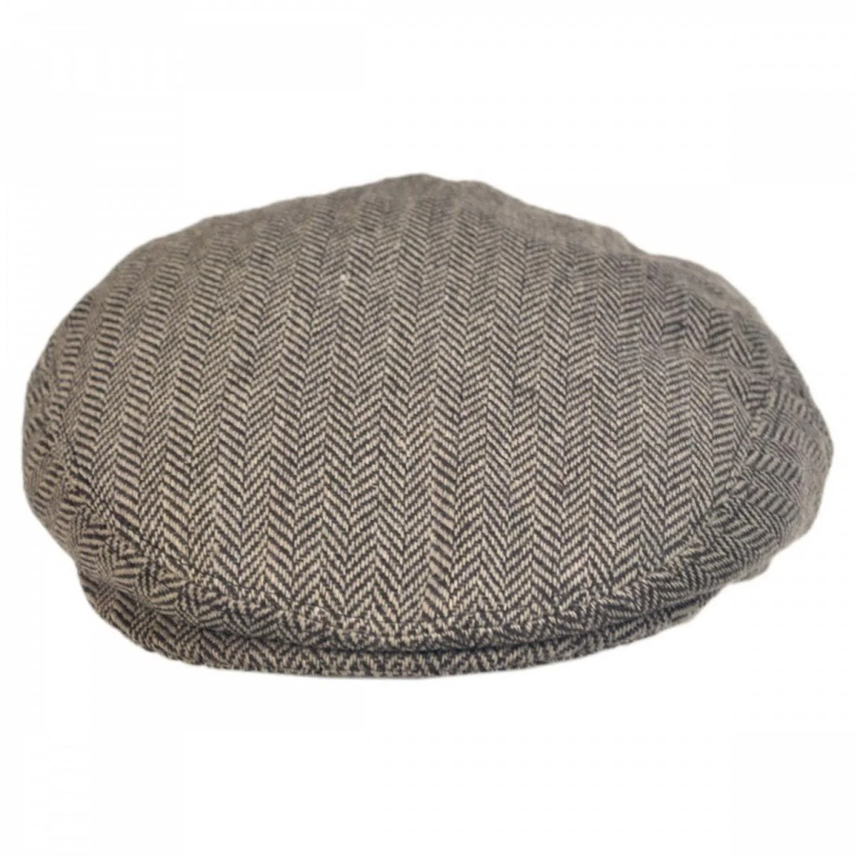Herringbone Wool Blend Ivy Cap - Image 3