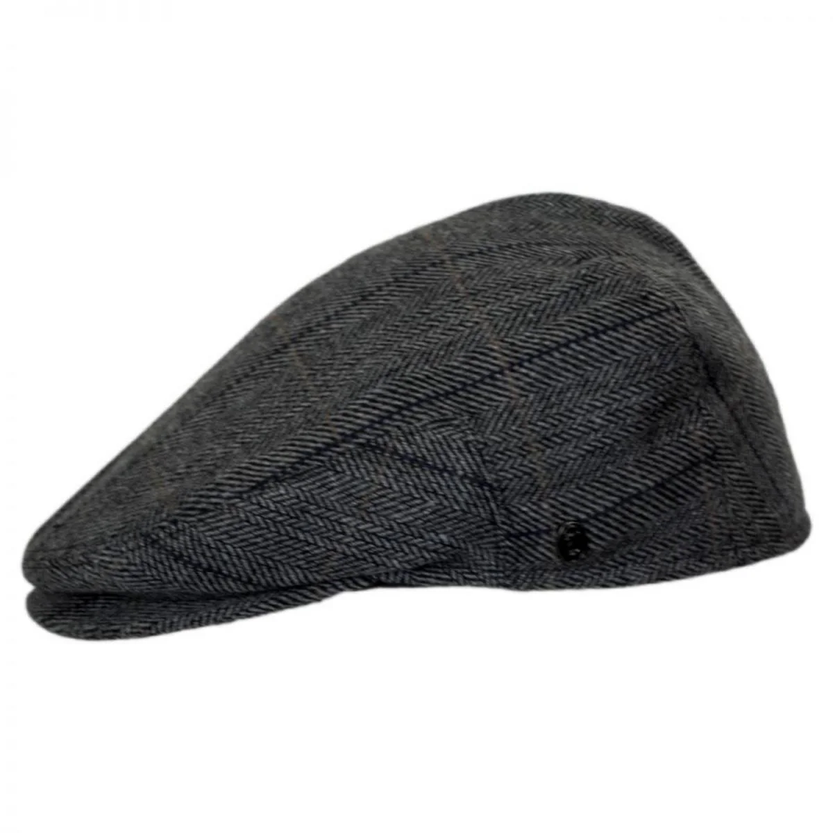 Holborn Herringbone Plaid Wool Blend Ivy Cap - Image 4