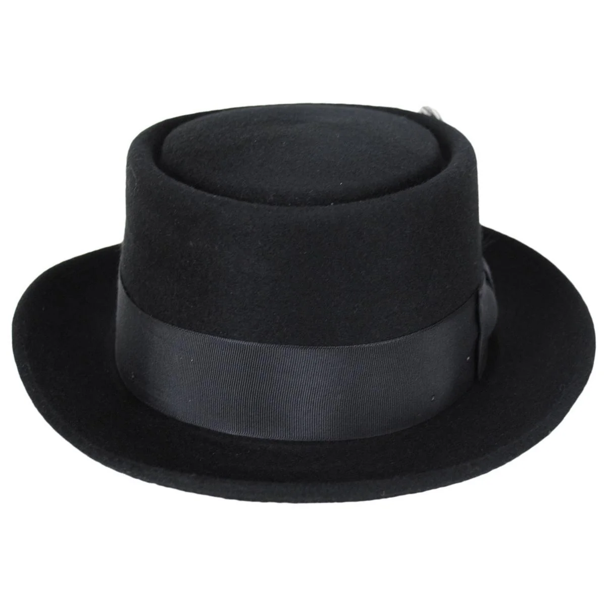 Heritage Jett Wool Felt Pork Pie Hat - Image 2