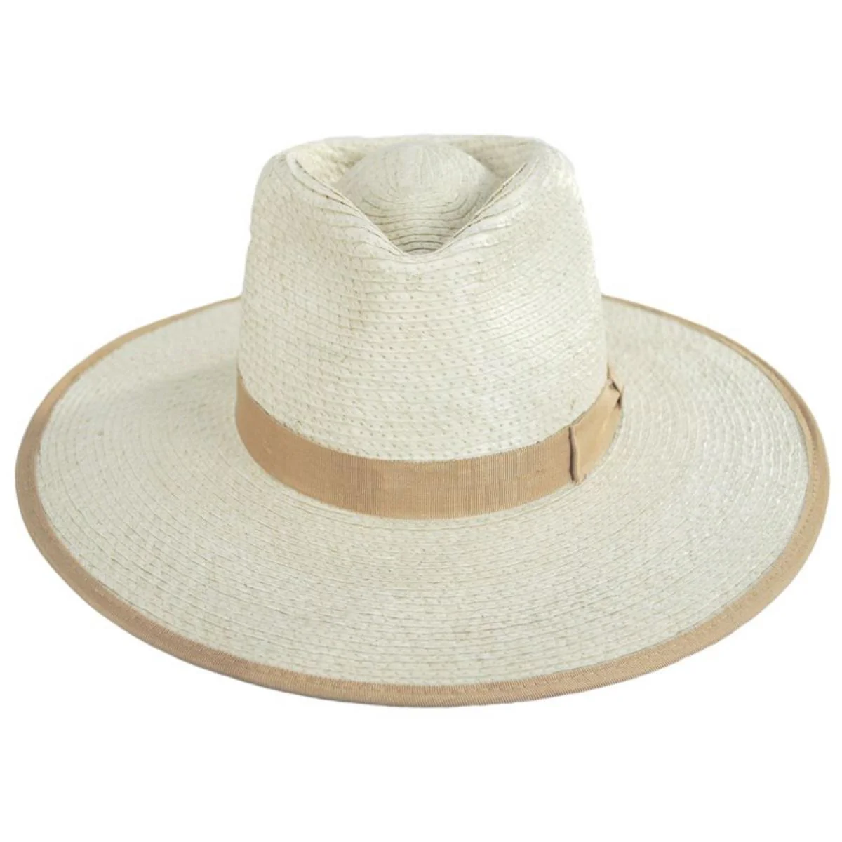 Jo Palm Straw Rancher Fedora Hat - S23 - Image 2