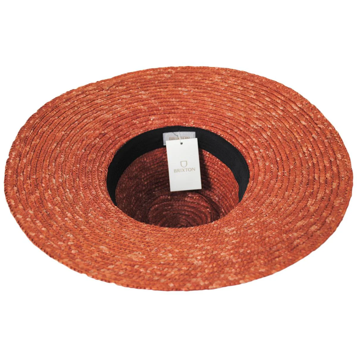 Joanna Wheat Straw Fedora Hat - Phoenix Orange - FINAL SALE - Image 4