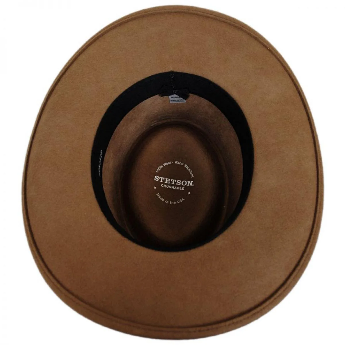 Kelso Crushable Wool Felt Gambler Western Hat - Image 5