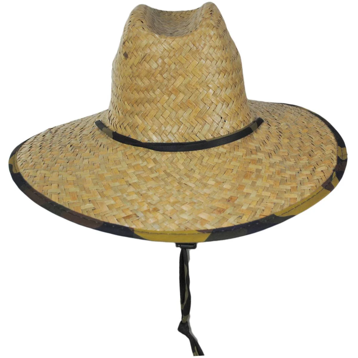 Kenny Camouflage Straw Lifeguard Hat - Image 2