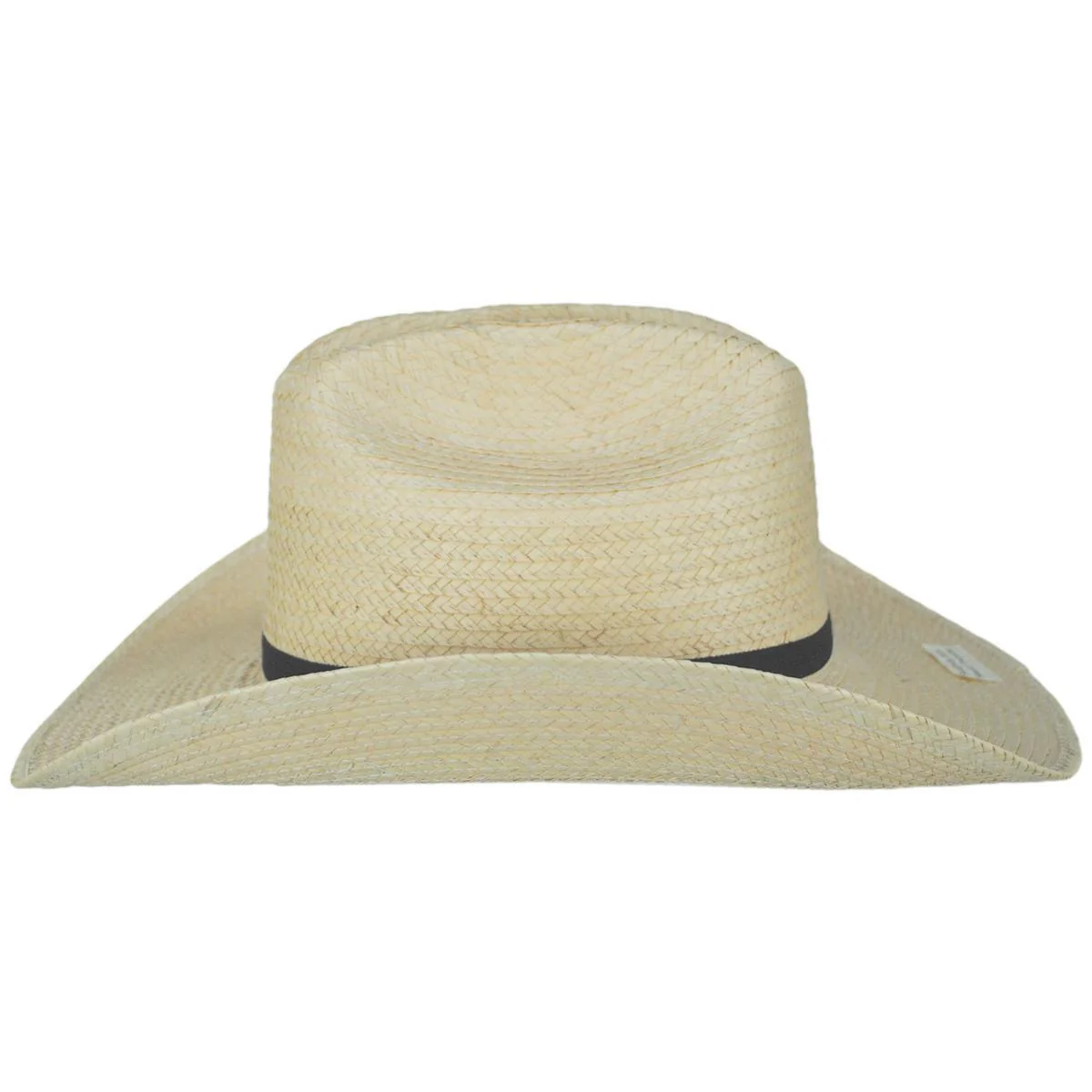 Kid's Cattleman Guatemalan Palm Leaf Straw Hat - Image 2
