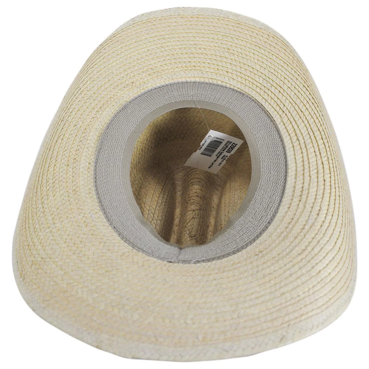 Kid's Cattleman Guatemalan Palm Leaf Straw Hat - Image 3
