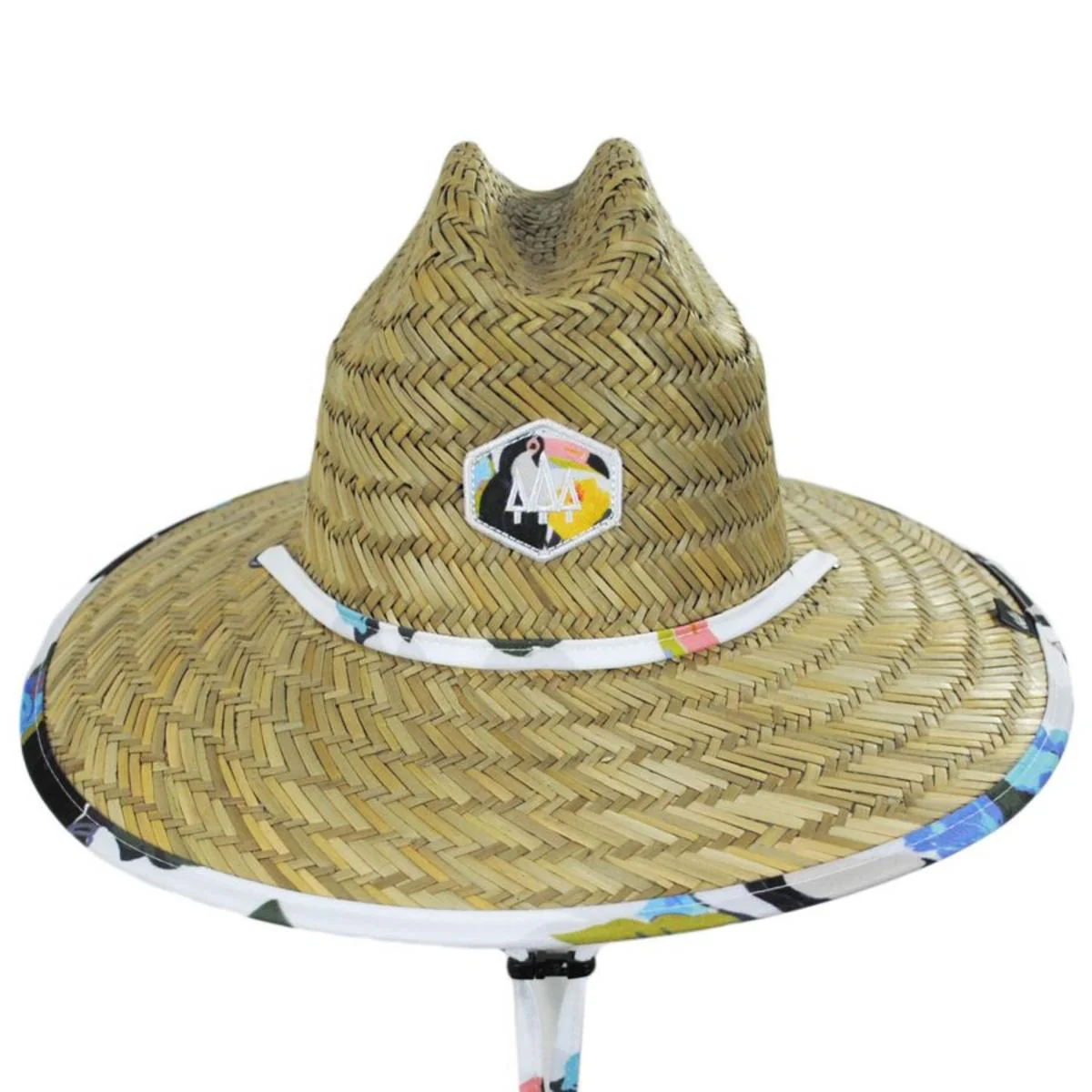 Kid's Sammy Straw Lifeguard Hat - Image 2
