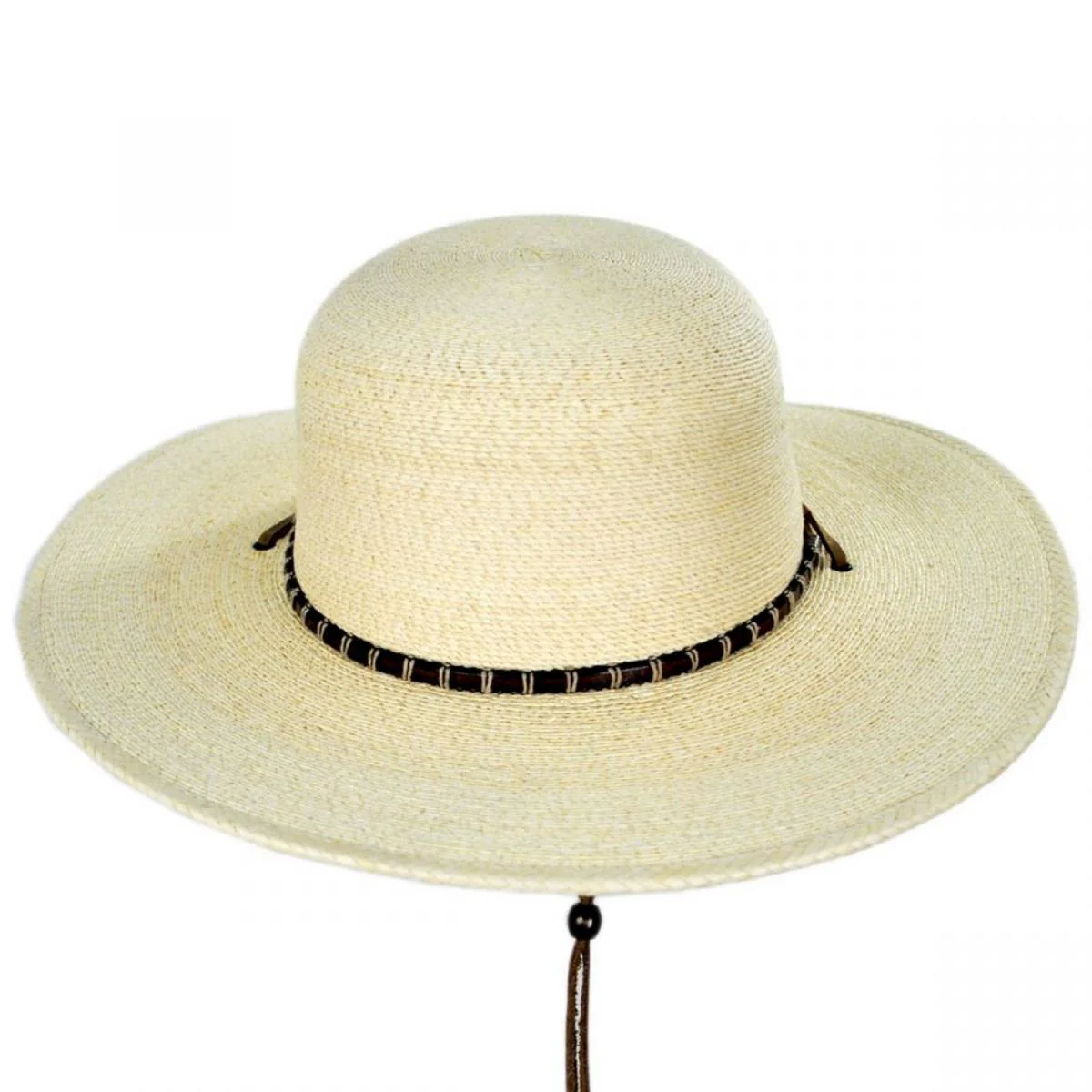 Klondike Palm Straw Open Crown Western Hat - Image 2
