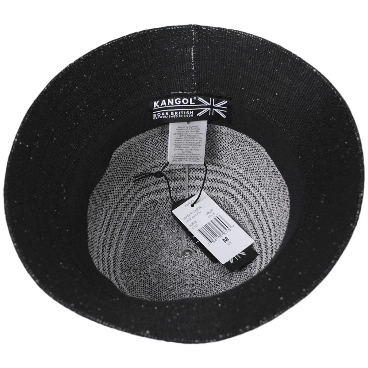 League Tri-Color Stripe Casual Bucket Hat - Image 4