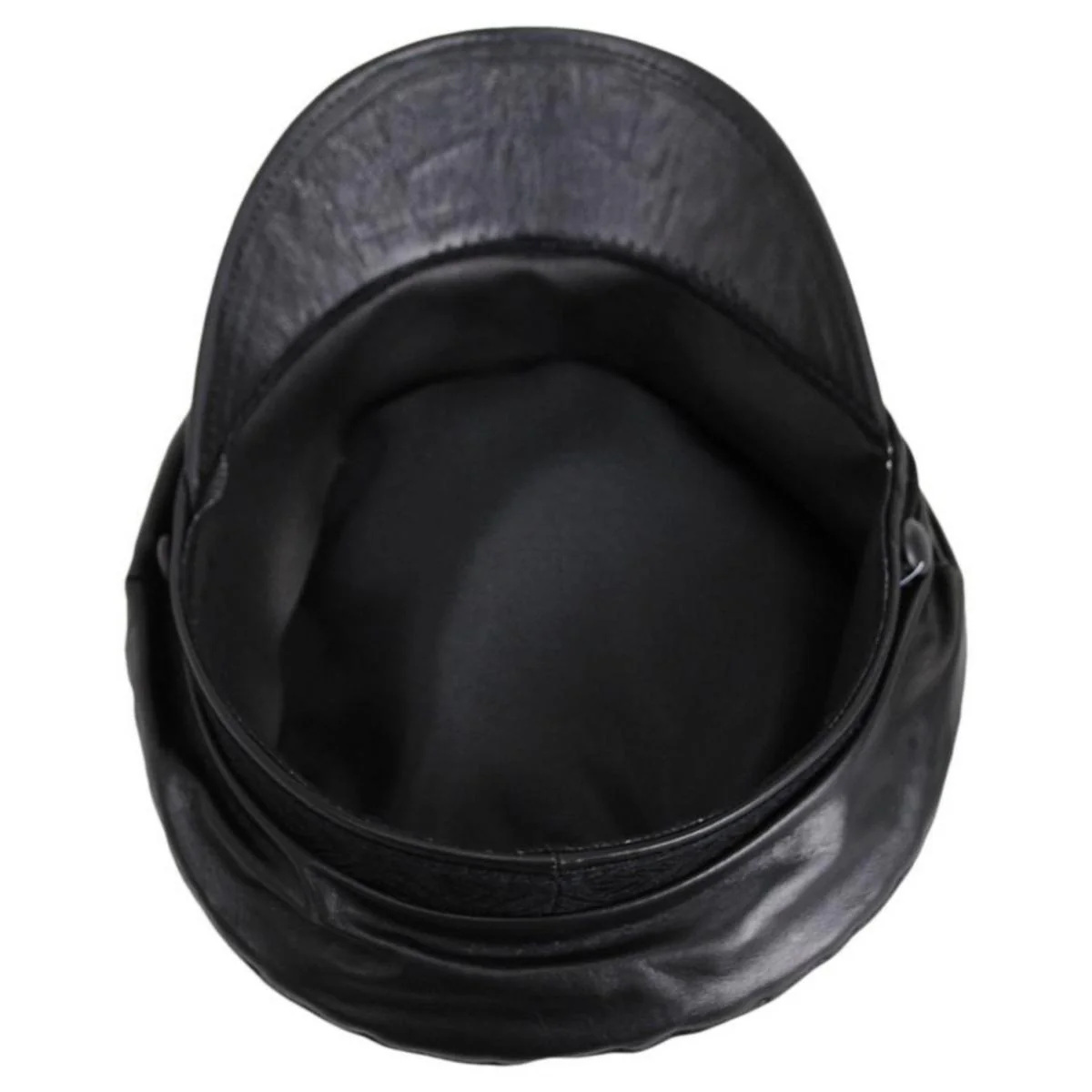 Leather Greek Fisherman Cap - Image 4