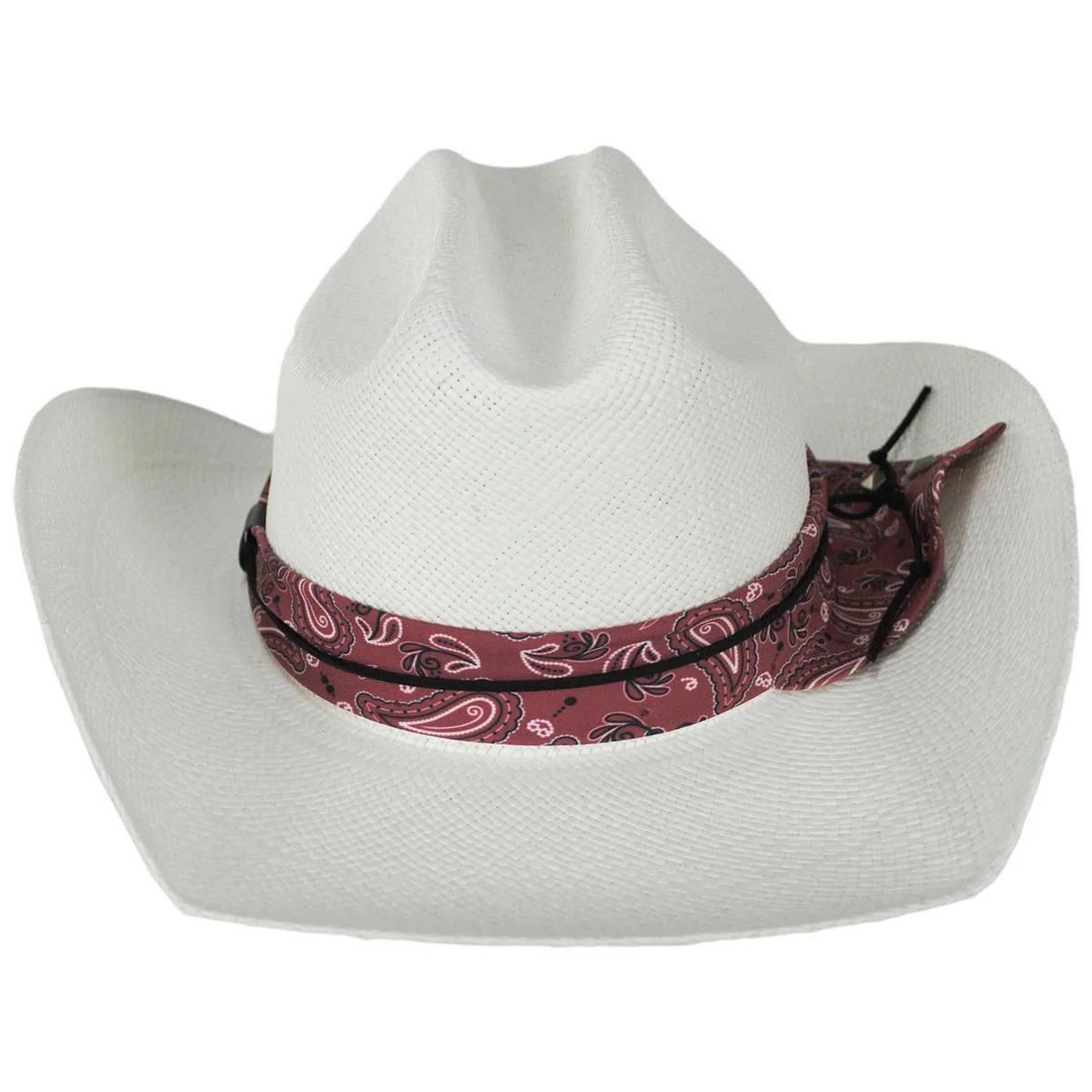 Manaba Panama Straw Western Hat - Image 3