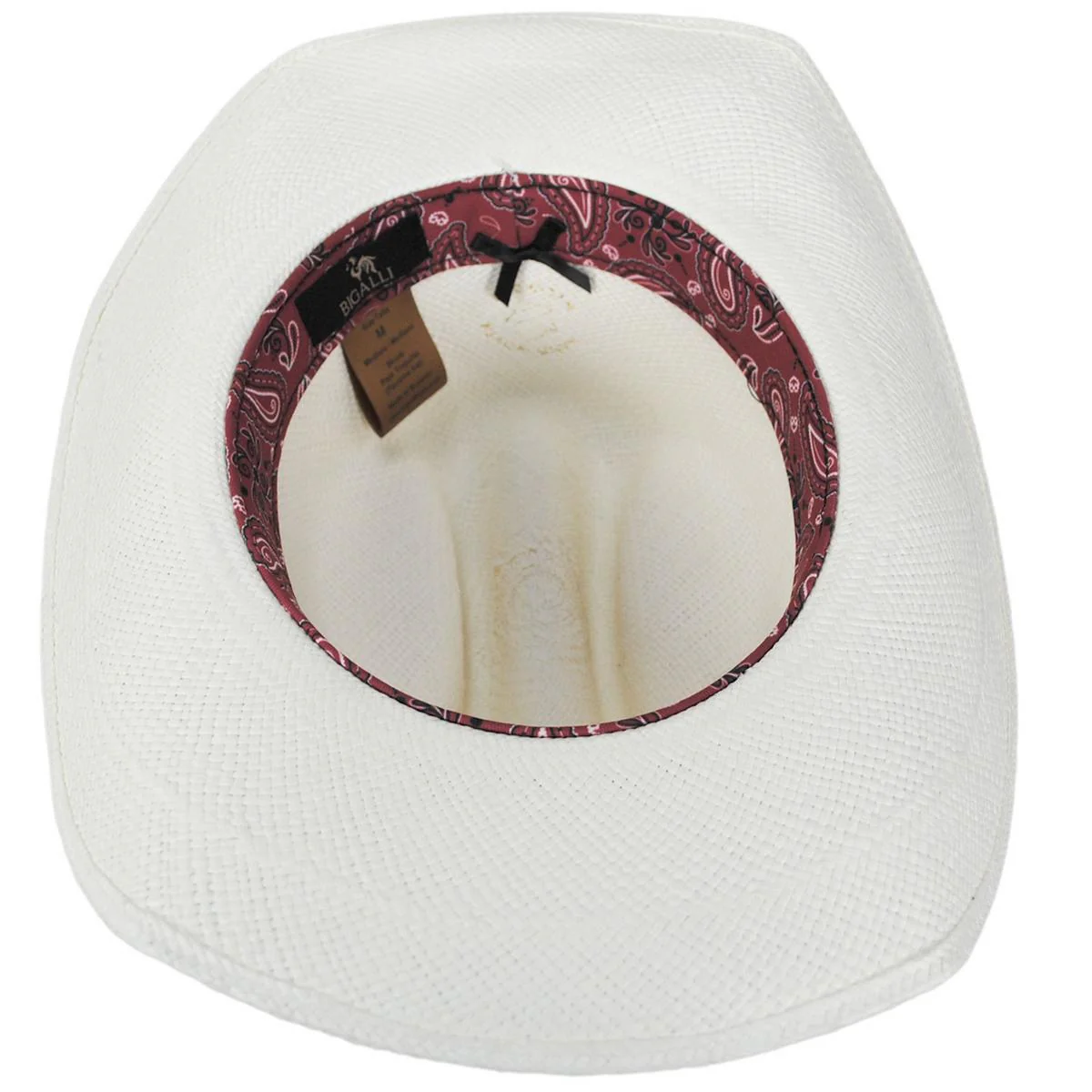 Manaba Panama Straw Western Hat - Image 5