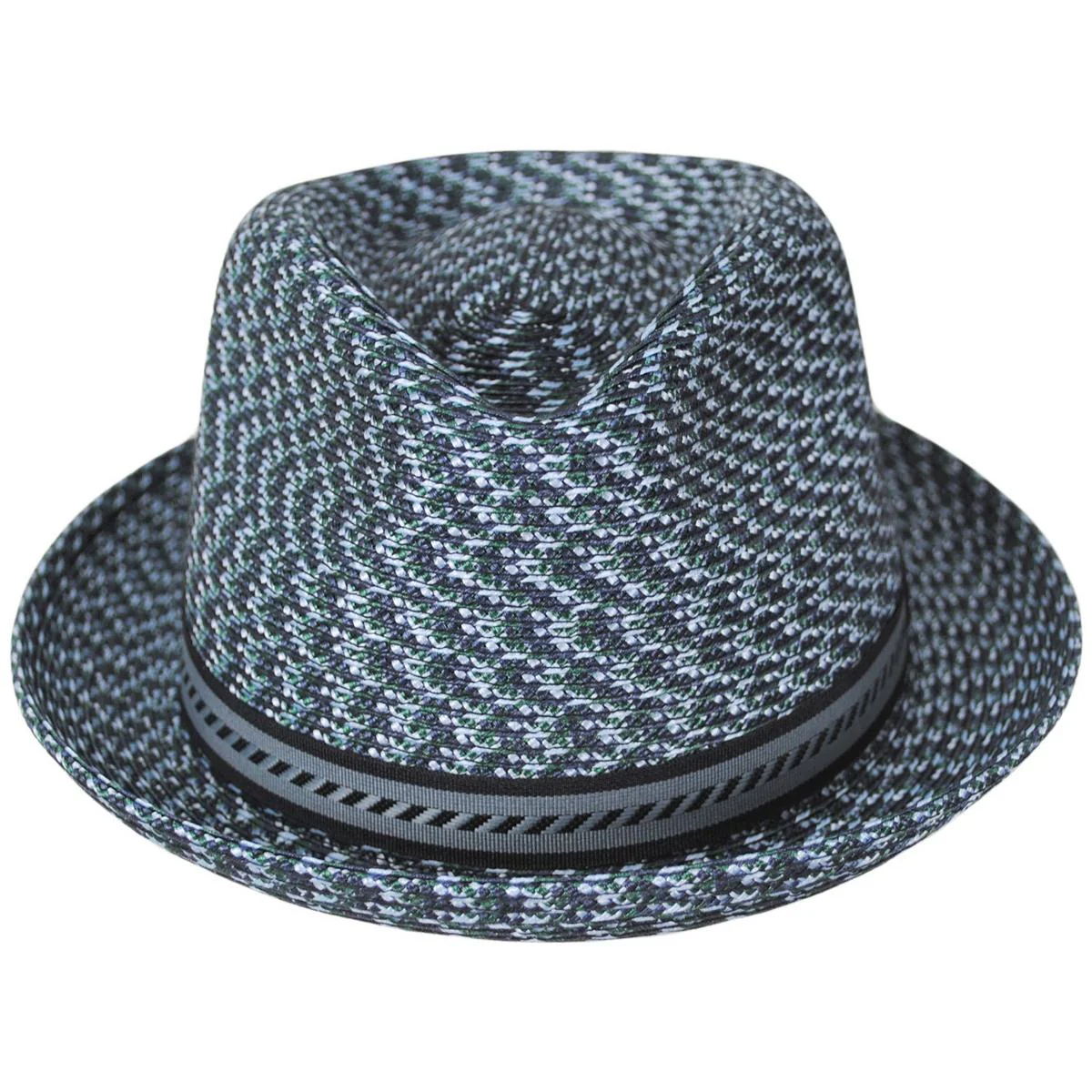 Mannes Poly Braid Fedora Hat - Fashion Colors - Image 10