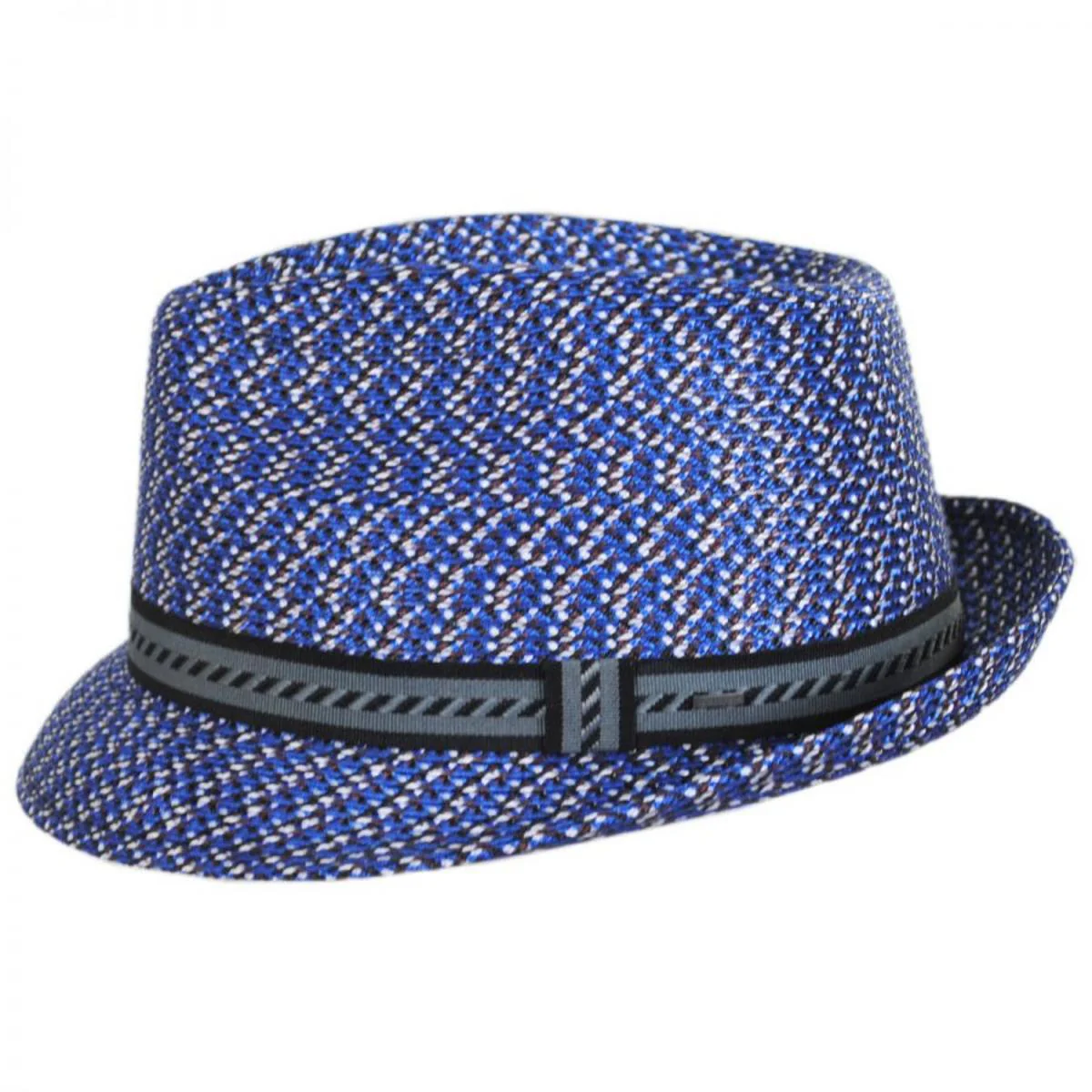 Mannes Poly Braid Fedora Hat - Fashion Colors - Image 3