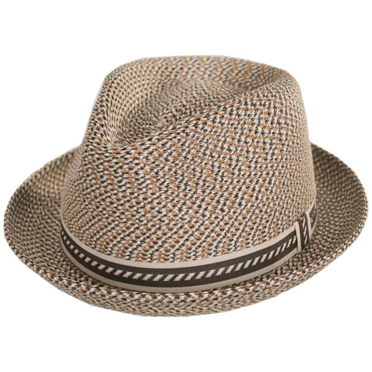 Mannes Poly Braid Fedora Hat - Fashion Colors - Image 5
