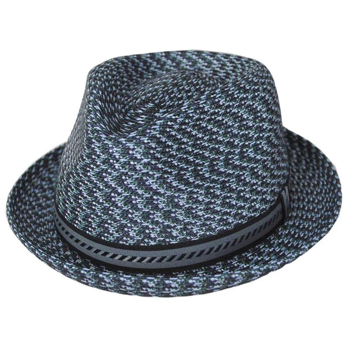 Mannes Poly Braid Fedora Hat - Fashion Colors - Image 9