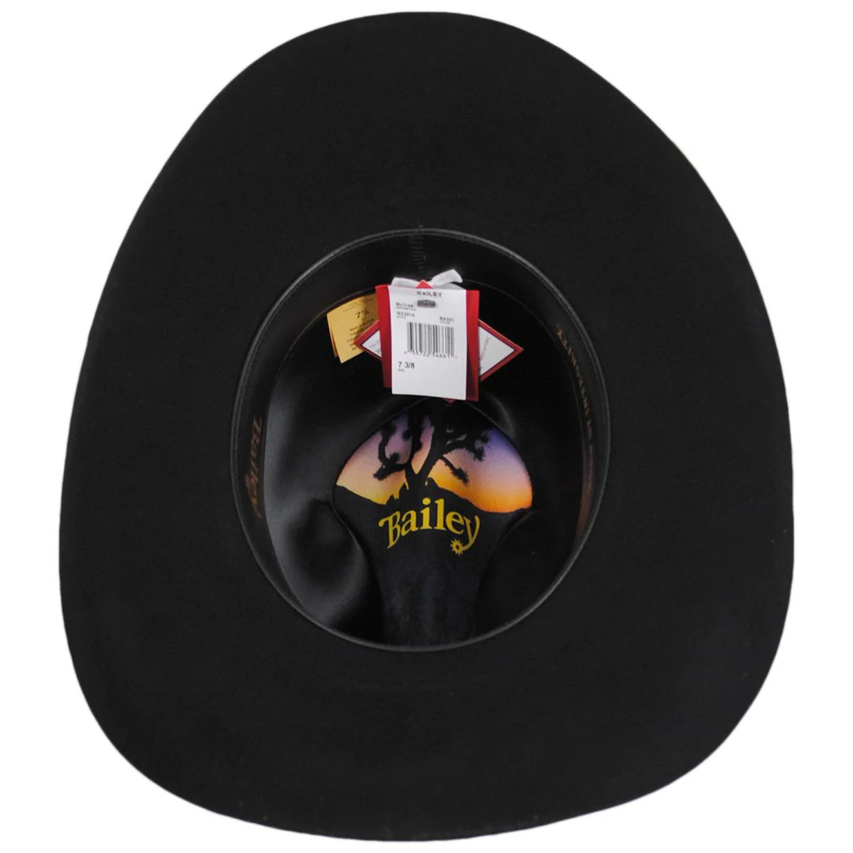 McCrae Wool Felt Gus Western Hat - Image 4