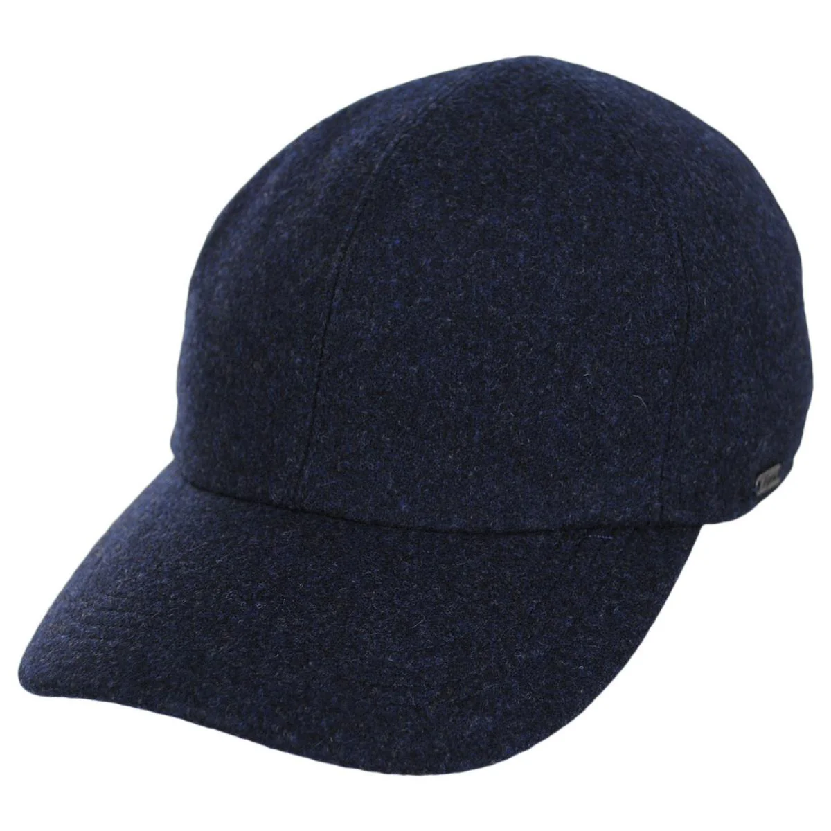 Melton Wool Earflap Baseball Cap