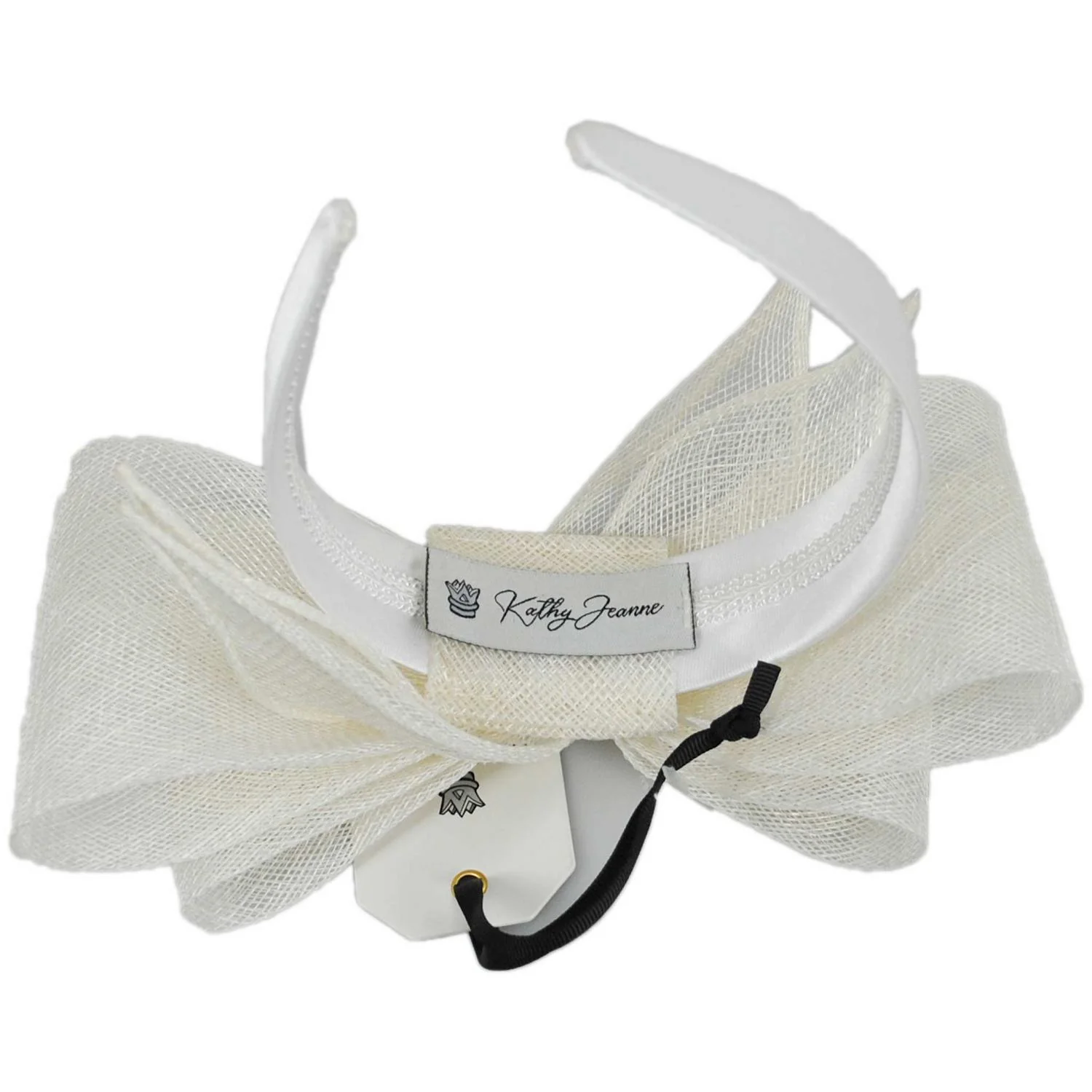 Mignonne Sinamay Straw Fascinator Hat - Image 4