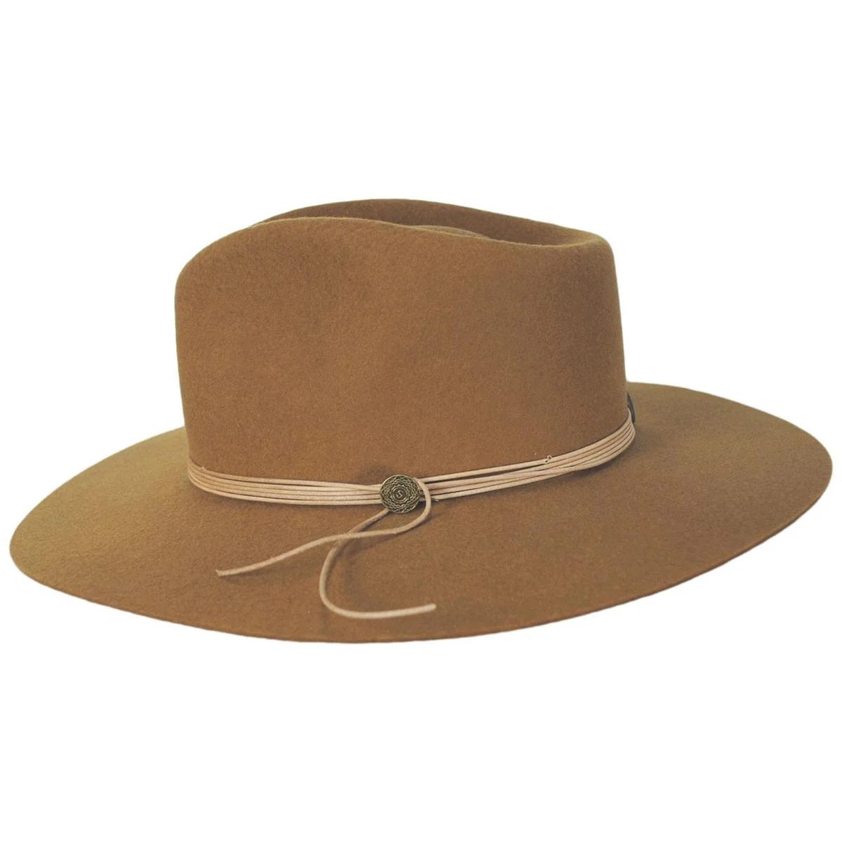 Mind's Eye Wool Felt Rancher Fedora Hat - Image 3