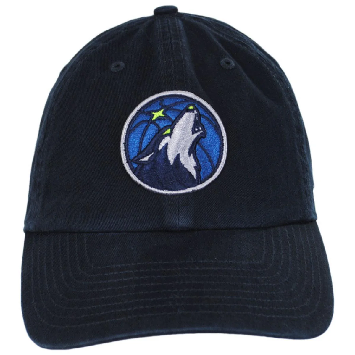 Minnesota Timberwolves NBA Clean Up Strapback Baseball Cap Dad Hat - Image 2