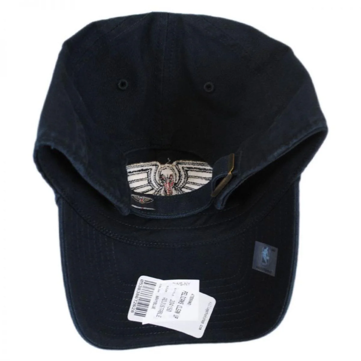 New Orleans Pelicans NBA Clean Up Strapback Baseball Cap Dad Hat - Image 3