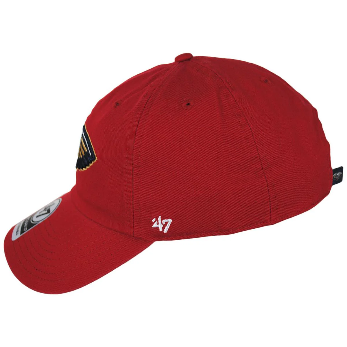 New Orleans Pelicans NBA Clean Up Strapback Baseball Cap Dad Hat - Image 5