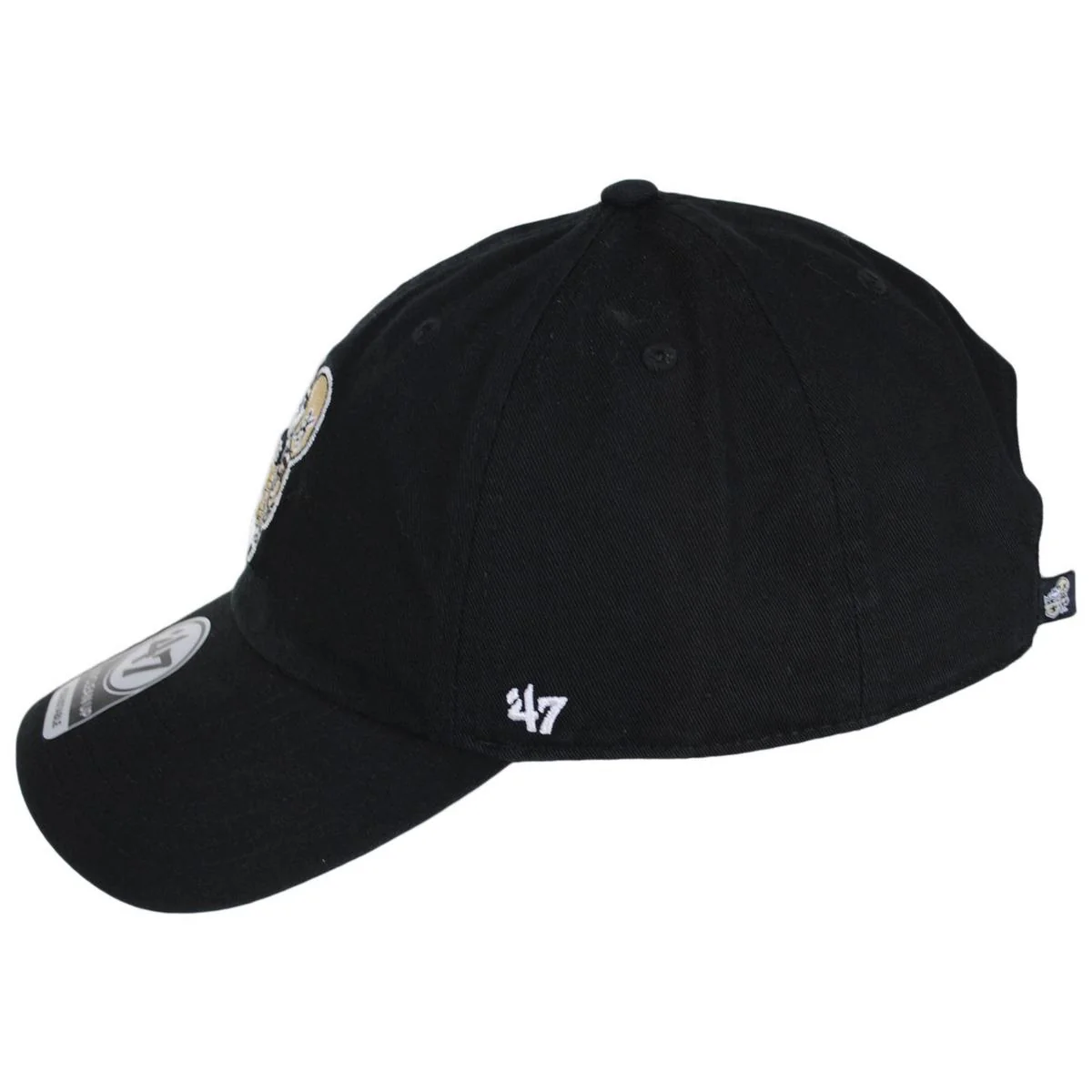 New Orleans Saints NFL Clean Up Strapback Baseball Cap Dad Hat - Image 7