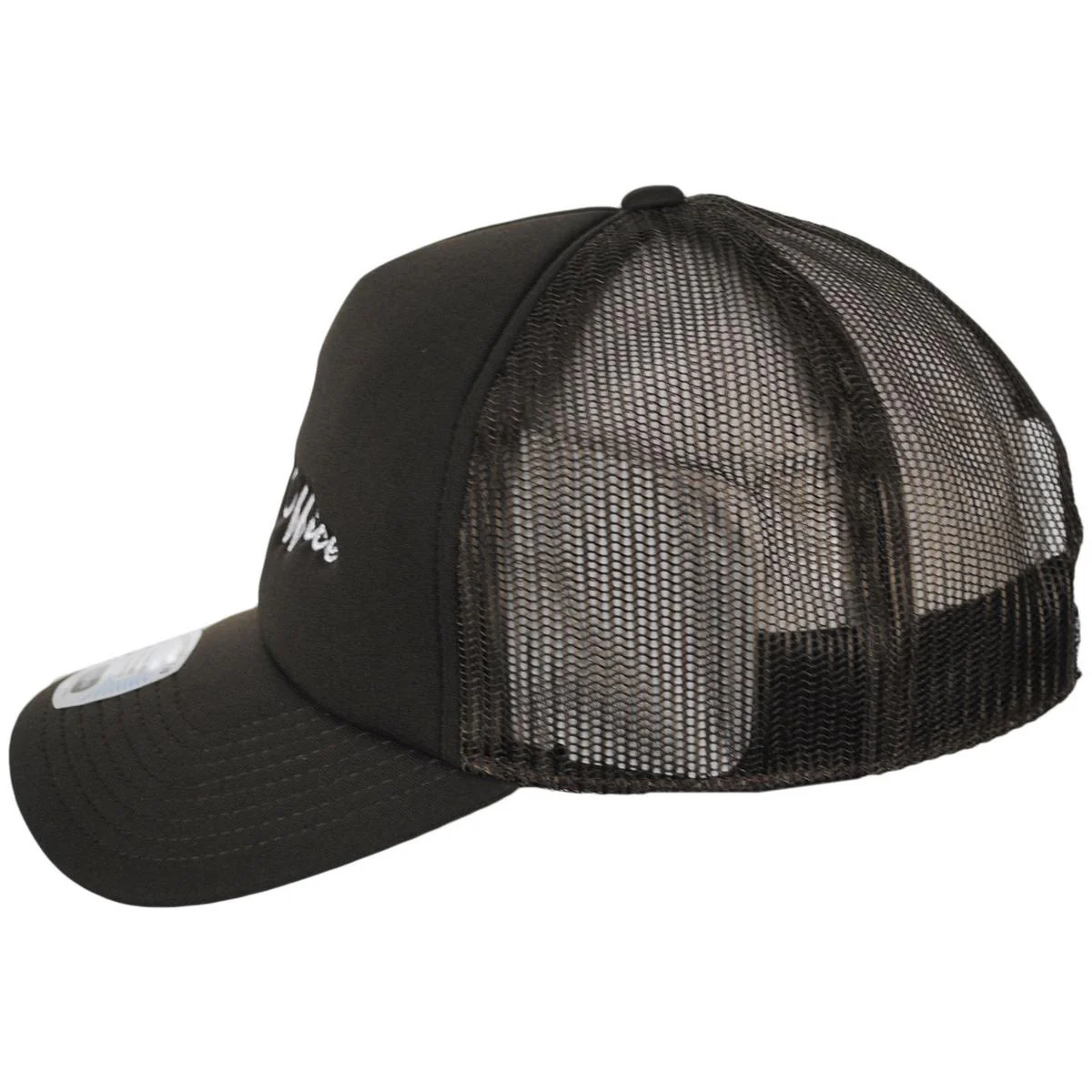 Out of Office Foam and Mesh Trucker Snapback Baseball Cap - Image 4