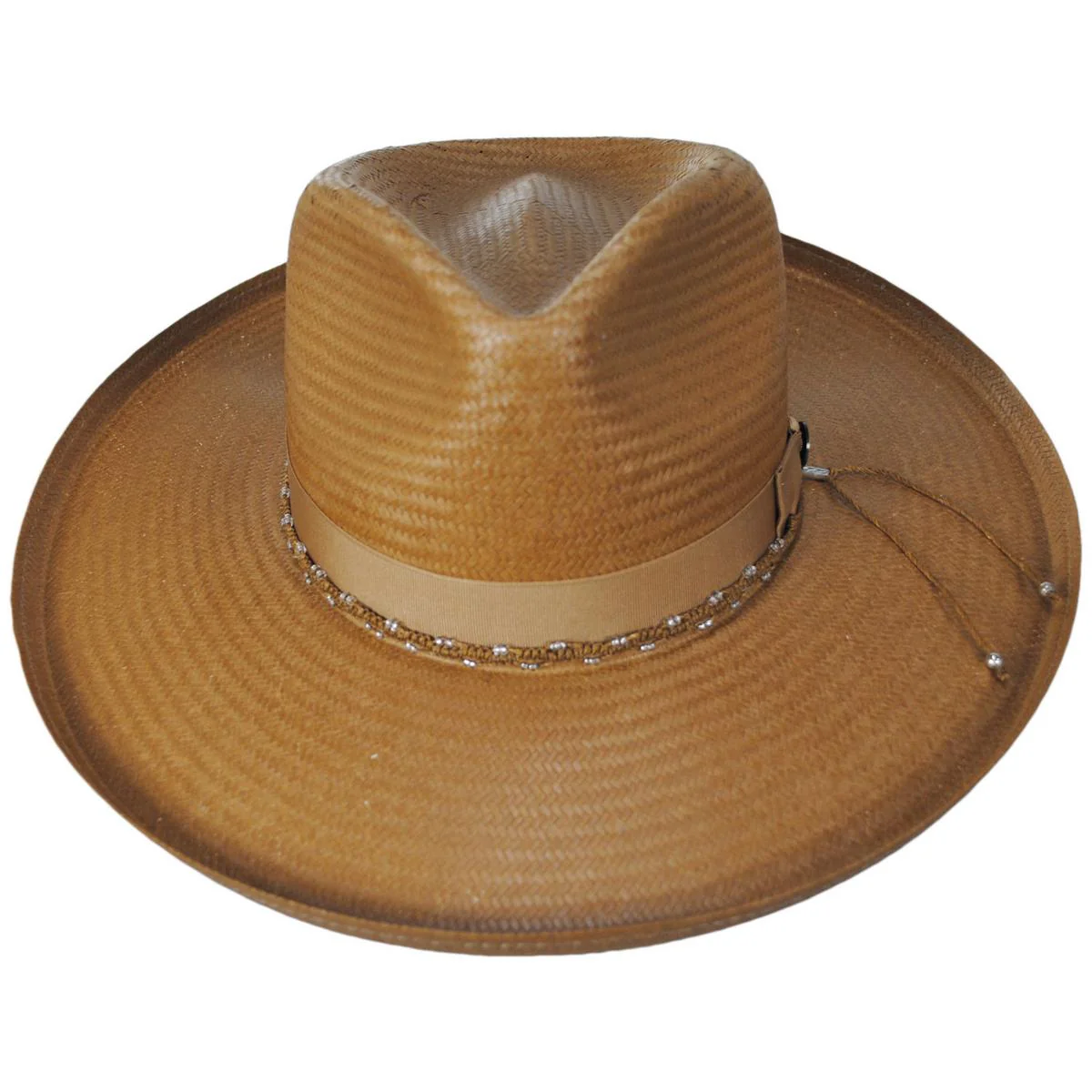 Outlier Shantung Straw Rancher Fedora Hat - Image 2