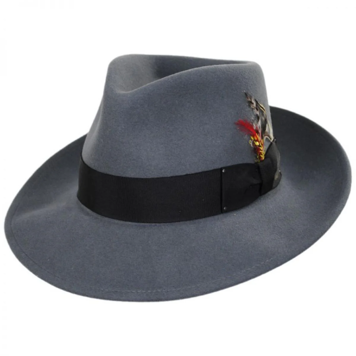 Packable Wool LiteFelt Fedora Hat - Image 5