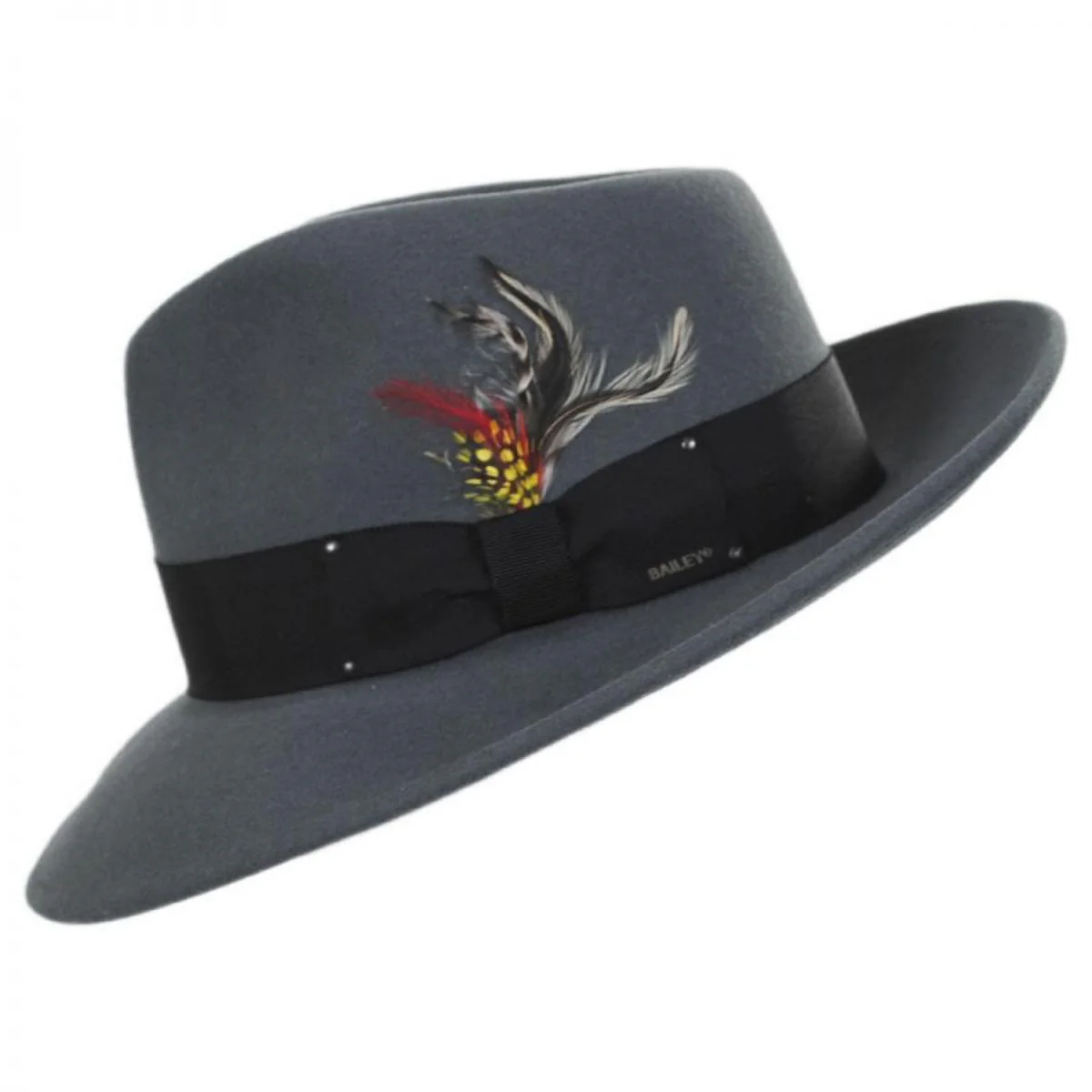 Packable Wool LiteFelt Fedora Hat - Image 7