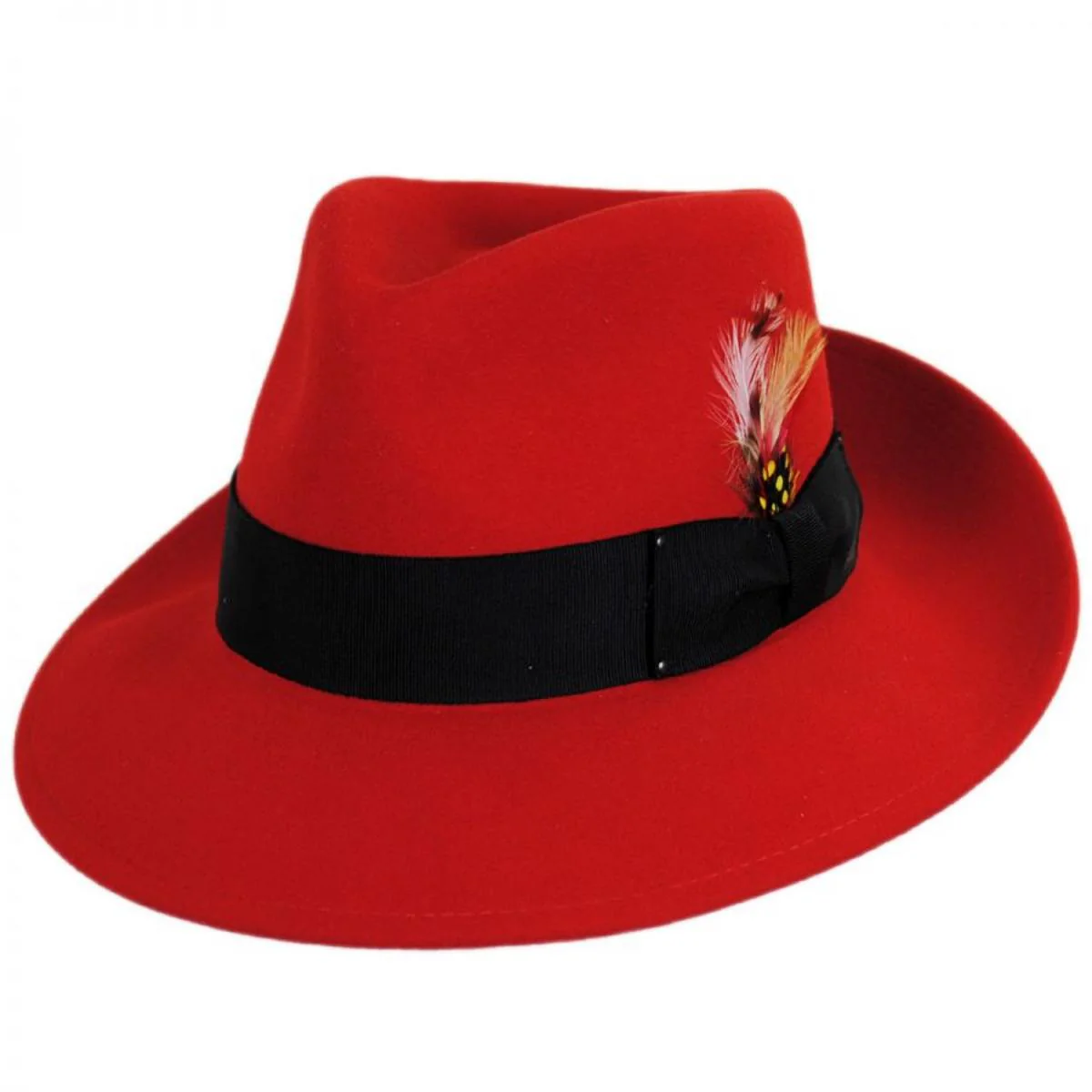 Packable Wool LiteFelt Fedora Hat - Image 9