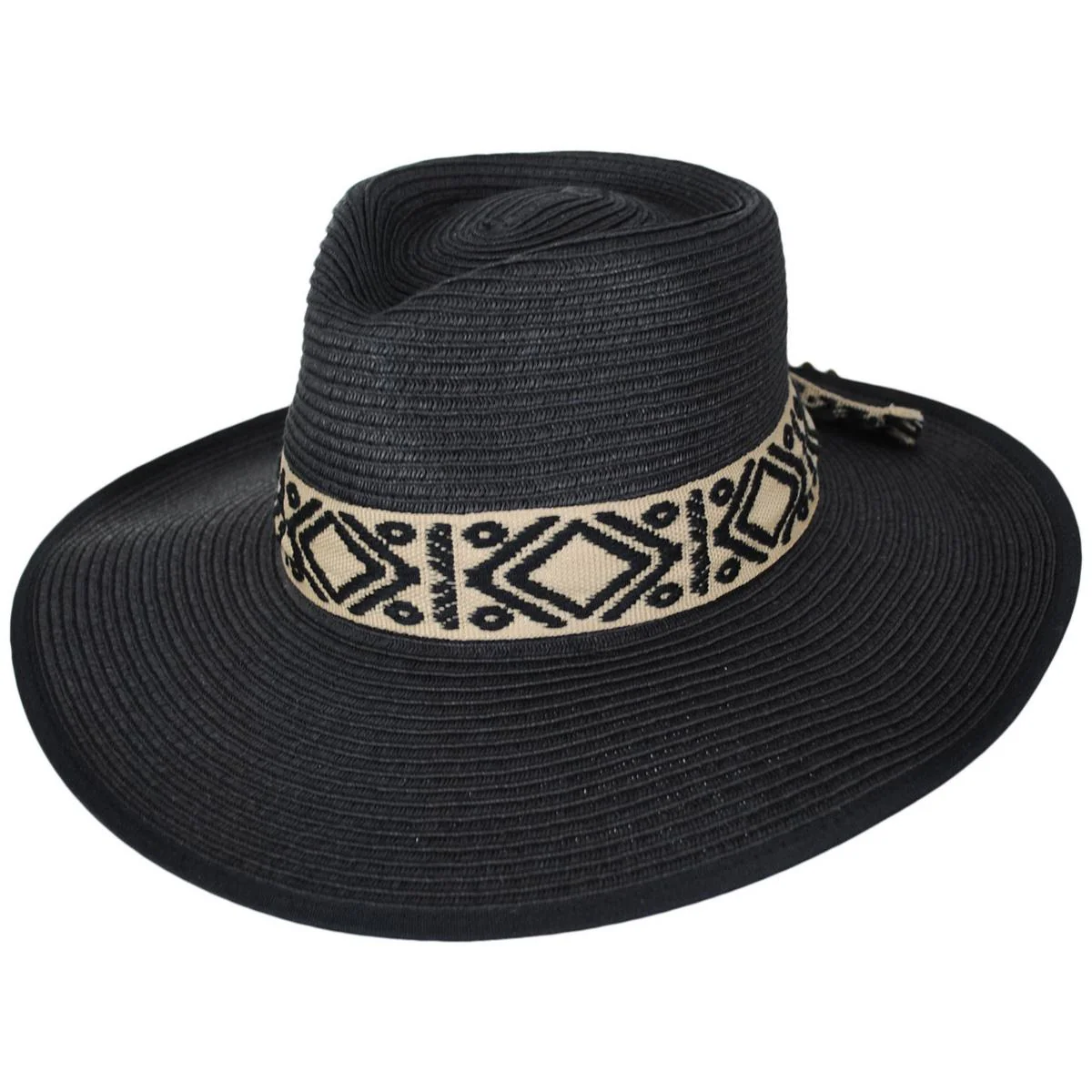 Peyote Toyo Straw Rancher Fedora Hat