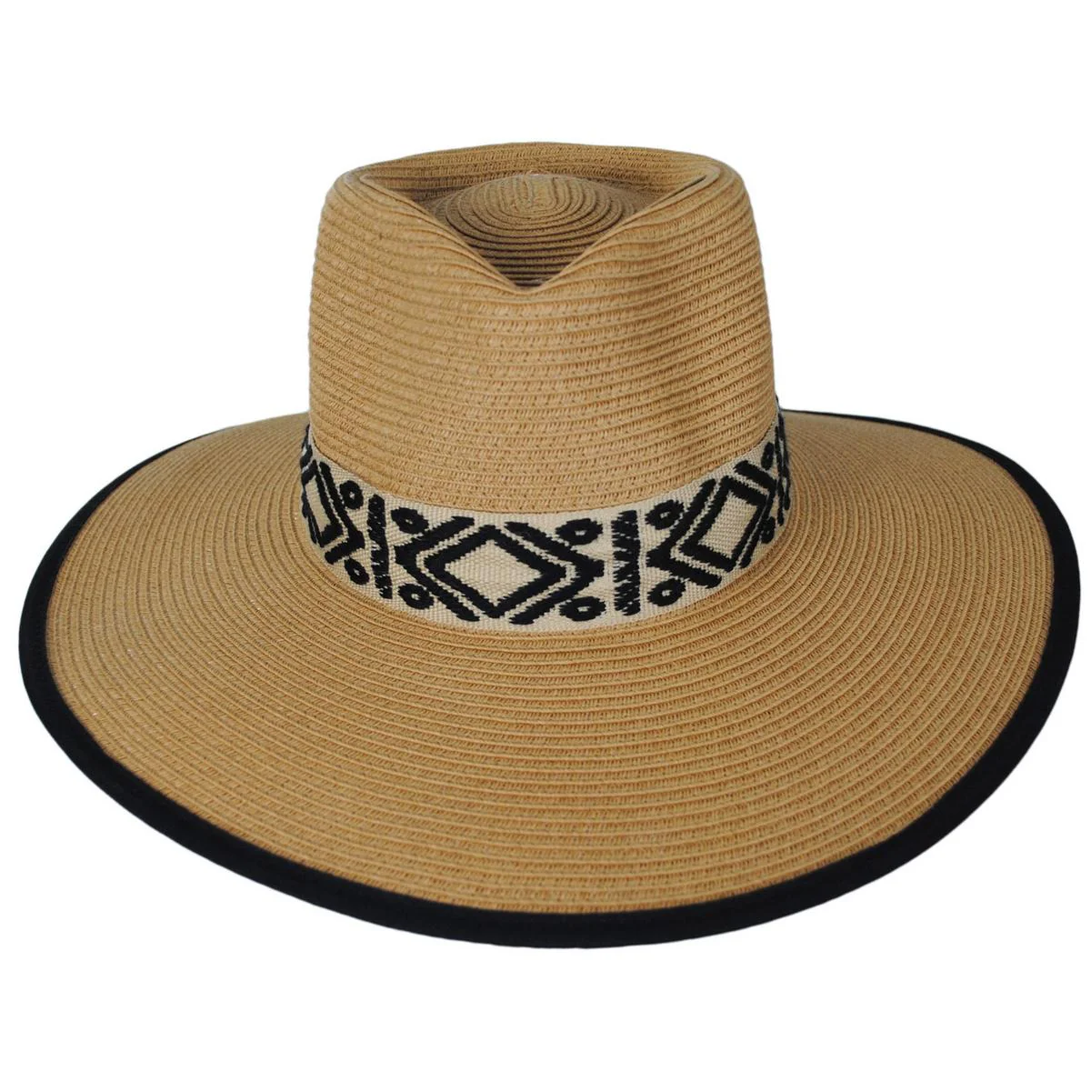 Peyote Toyo Straw Rancher Fedora Hat - Image 6