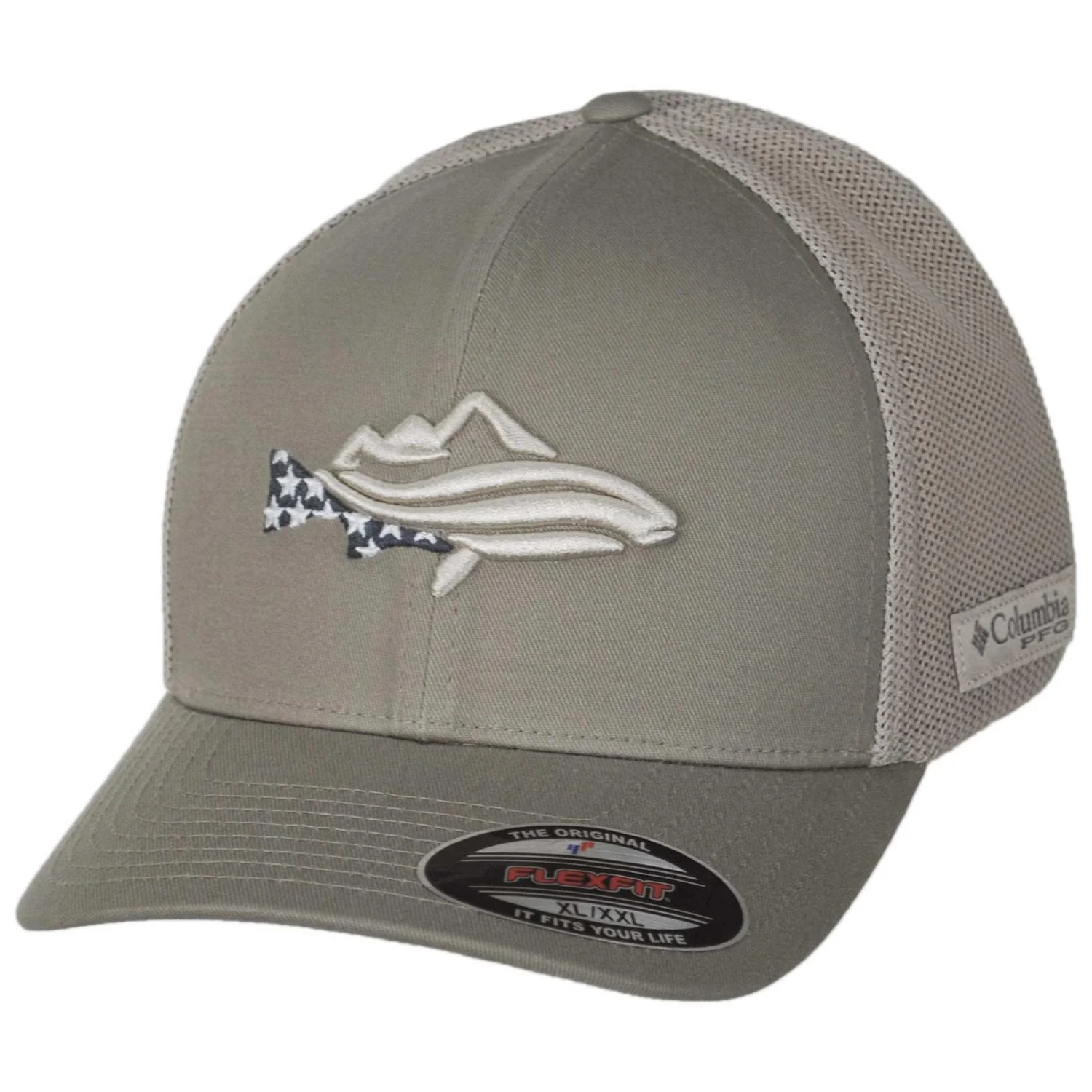 PFG Icon Cotton & Mesh Flexfit Fitted Baseball Cap - Image 5