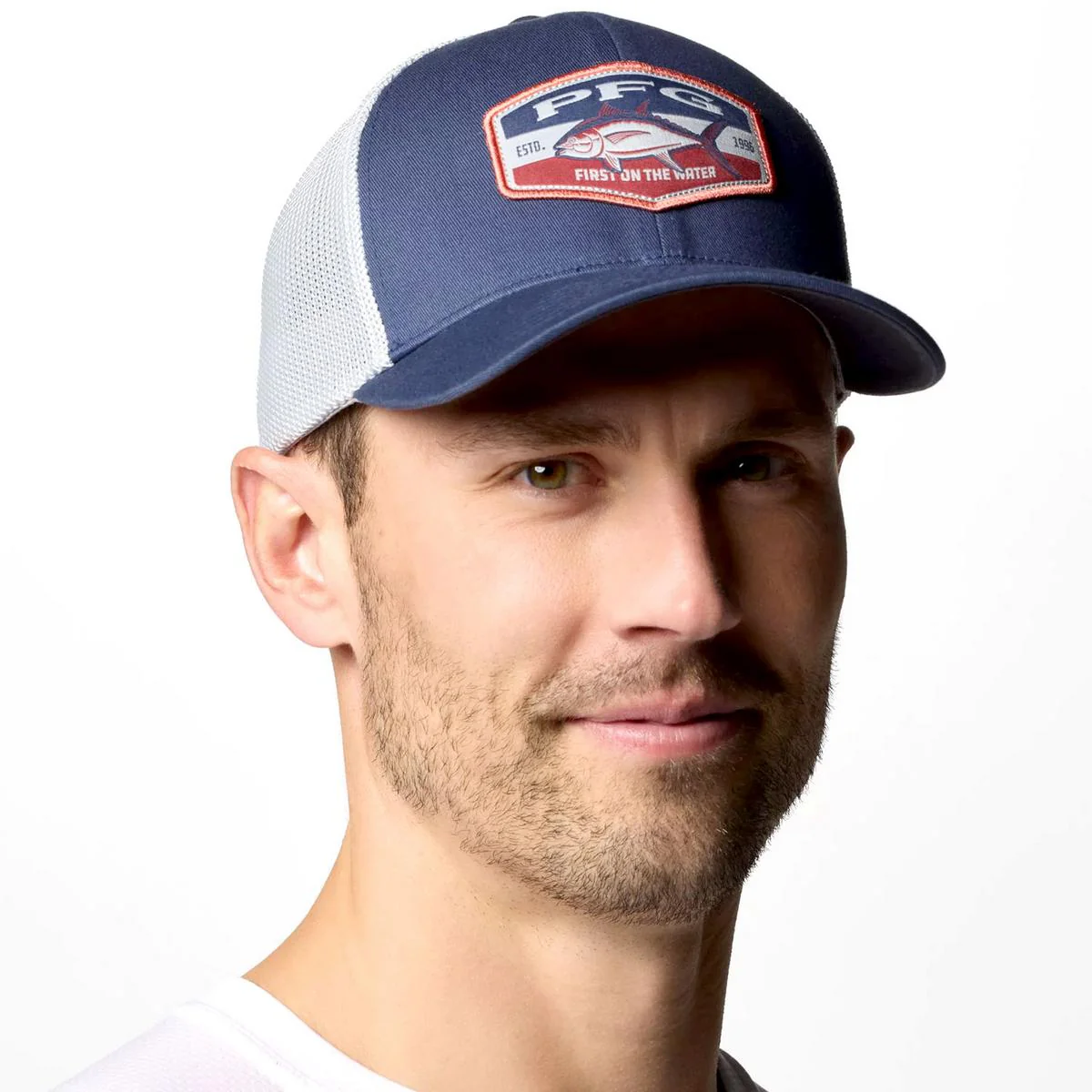 PFG Patch Mesh Flexfit Fitted Baseball Cap - Image 11