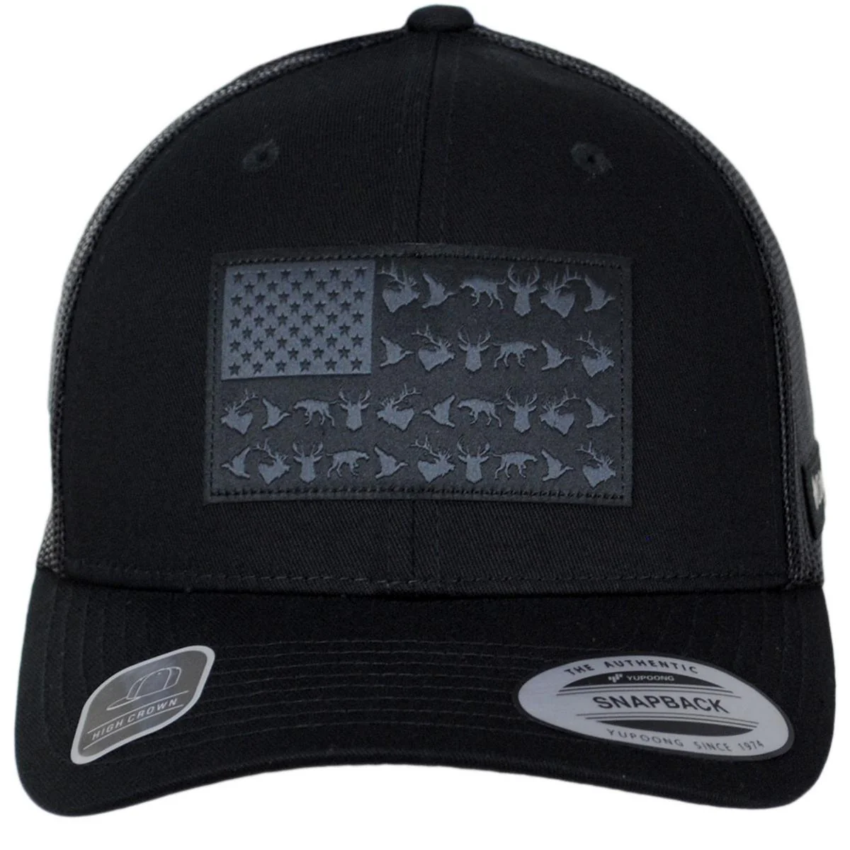 PHG Game Flag Mesh Snapback Baseball Cap - Image 2