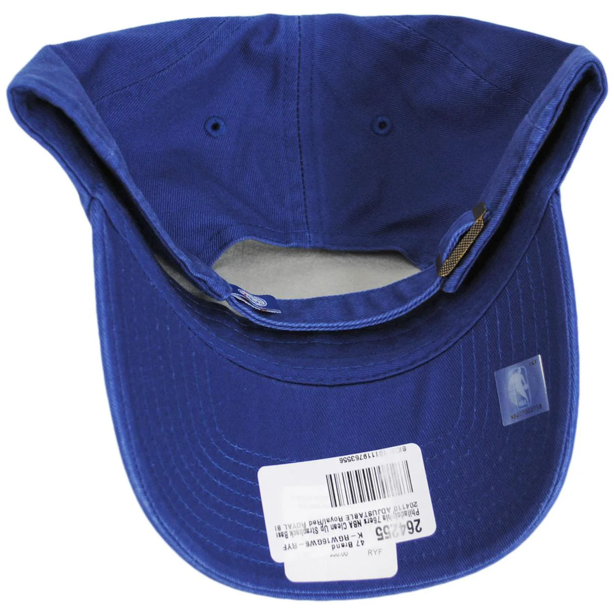 Philadelphia 76ers NBA Clean Up Strapback Baseball Cap Dad Hat - Image 10