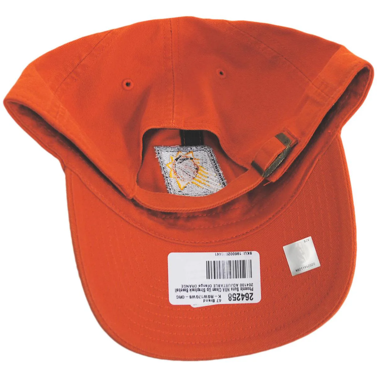 Phoenix Suns NBA Clean Up Strapback Baseball Cap Dad Hat - Image 10