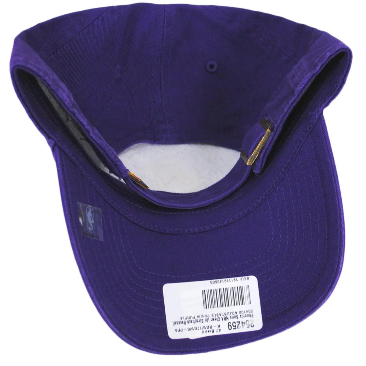 Phoenix Suns NBA Clean Up Strapback Baseball Cap Dad Hat - Image 6